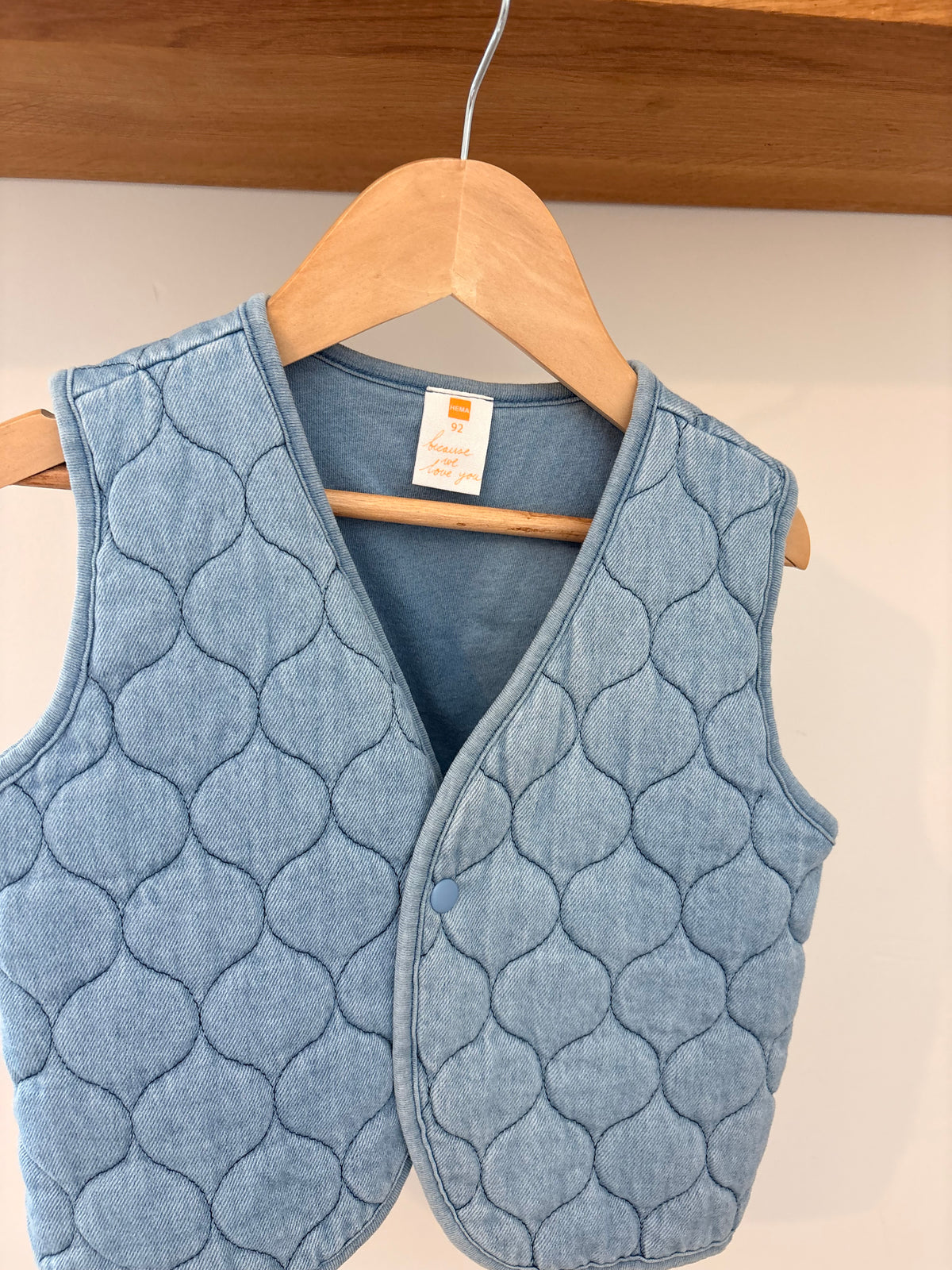 Hema - denim debardeur - 92