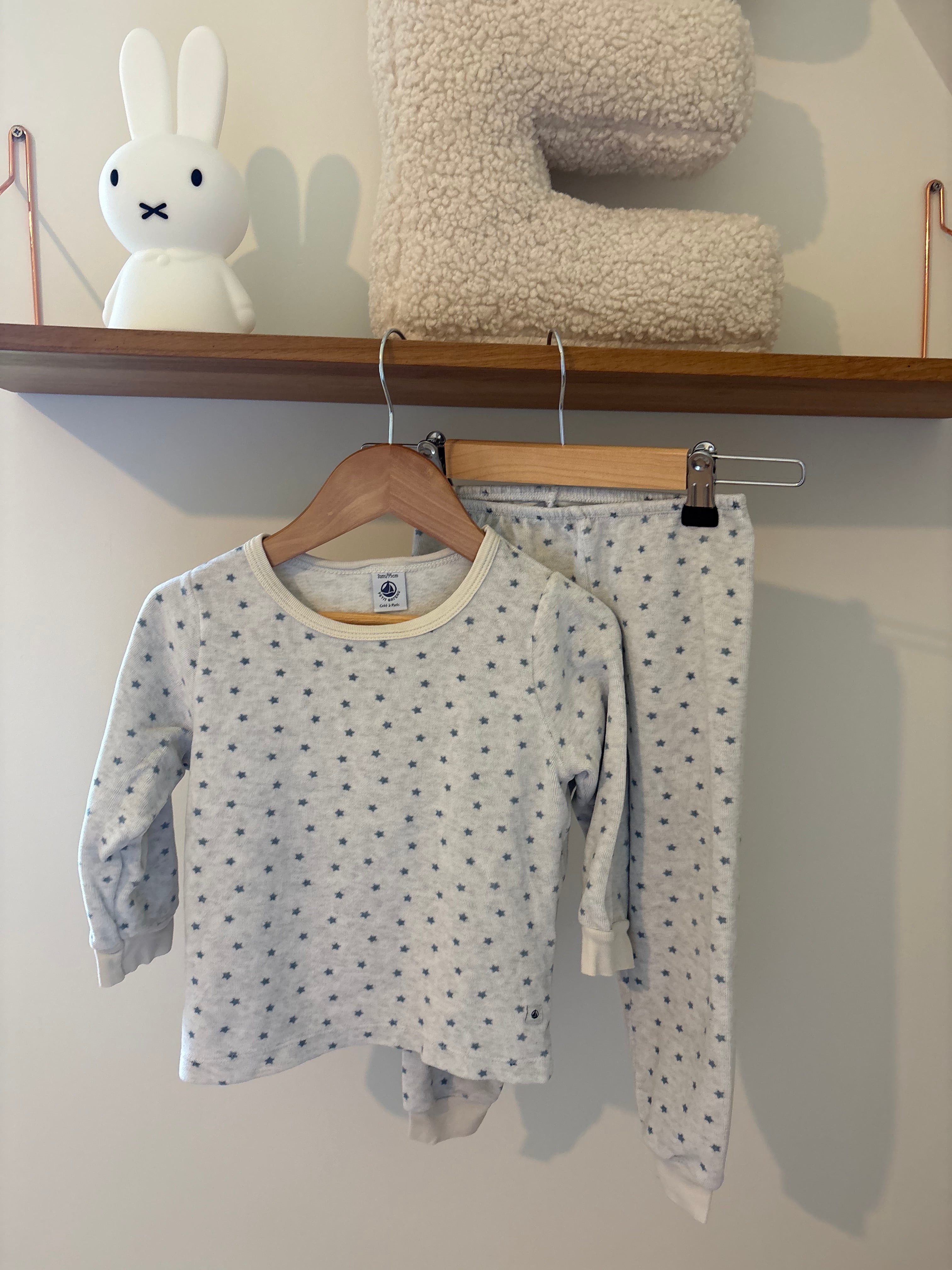 Petit Bateau - pyjama sterretjes - 3Y