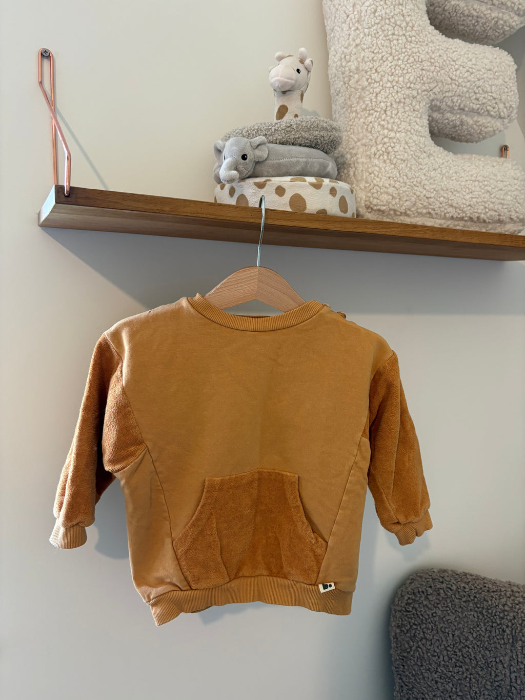 Babyclic- Oker Setje - 80/86 Babyclic maat 80
