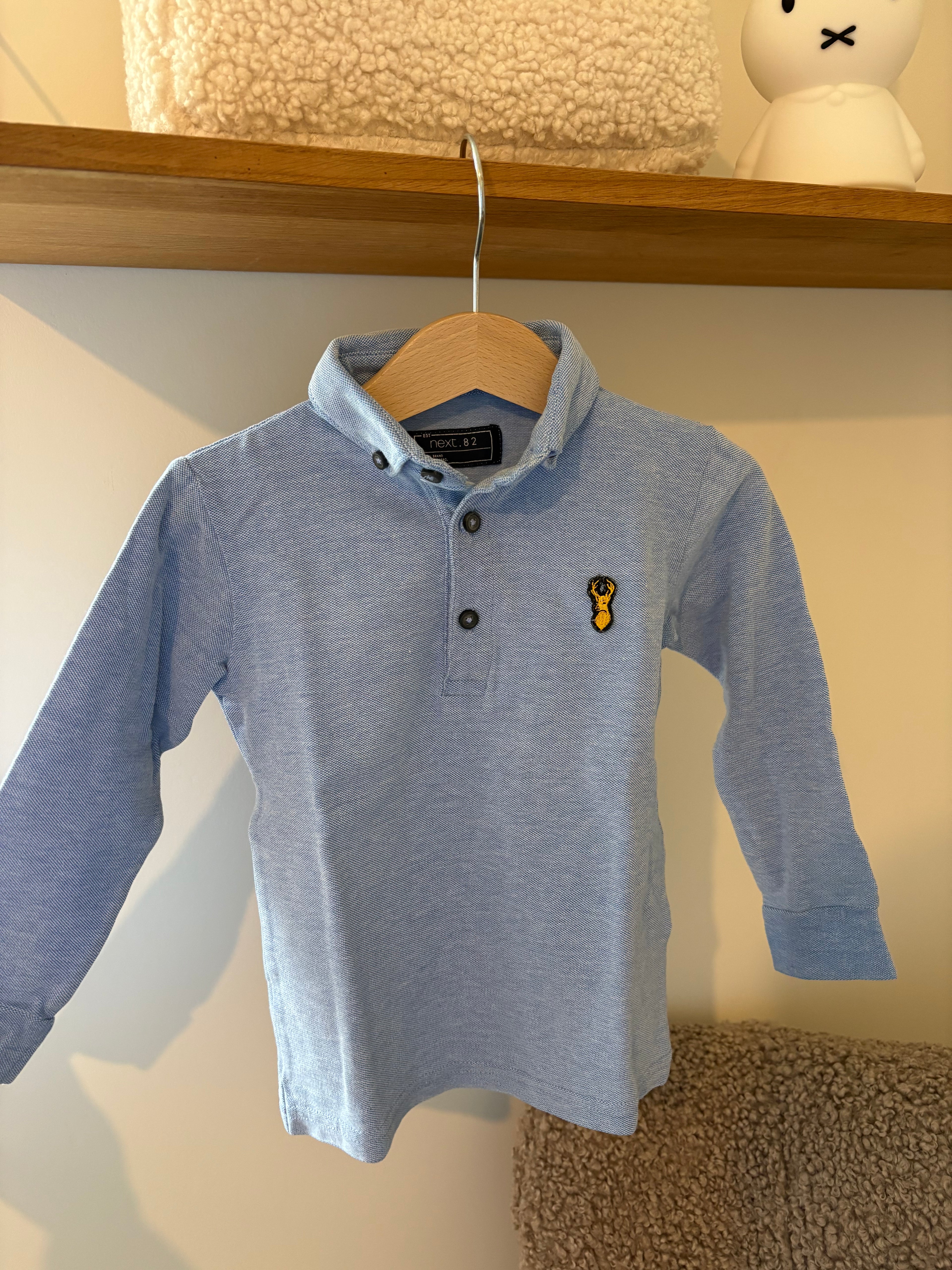 Next- Polo lange mouwen - 80