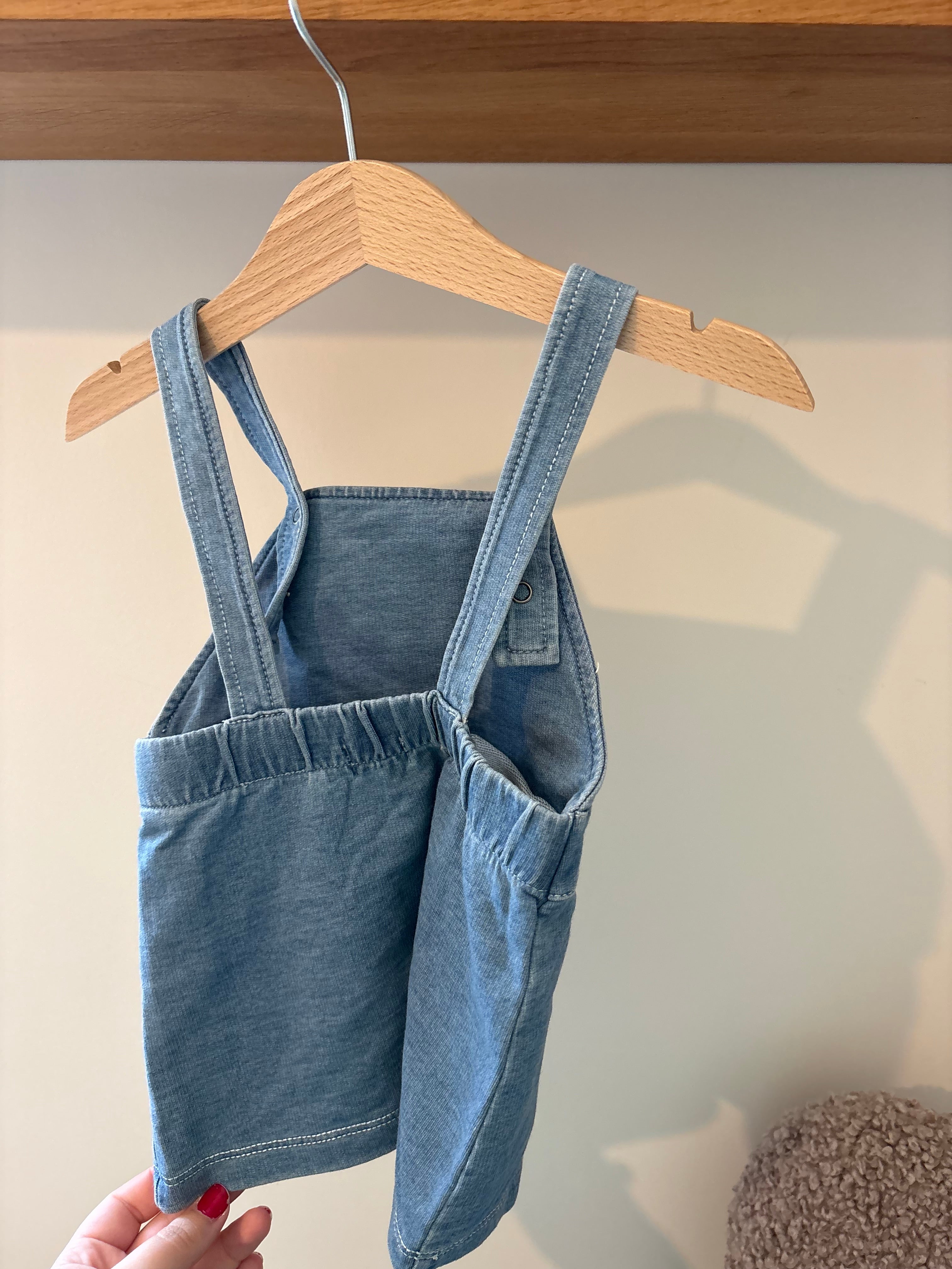 Zero2Three - denim jurkje - 62