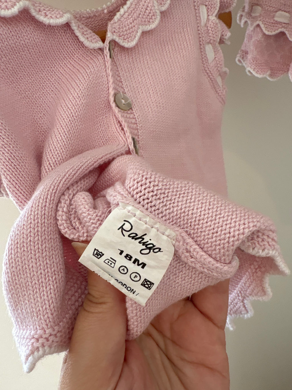Rahigo- roze setje - 18M