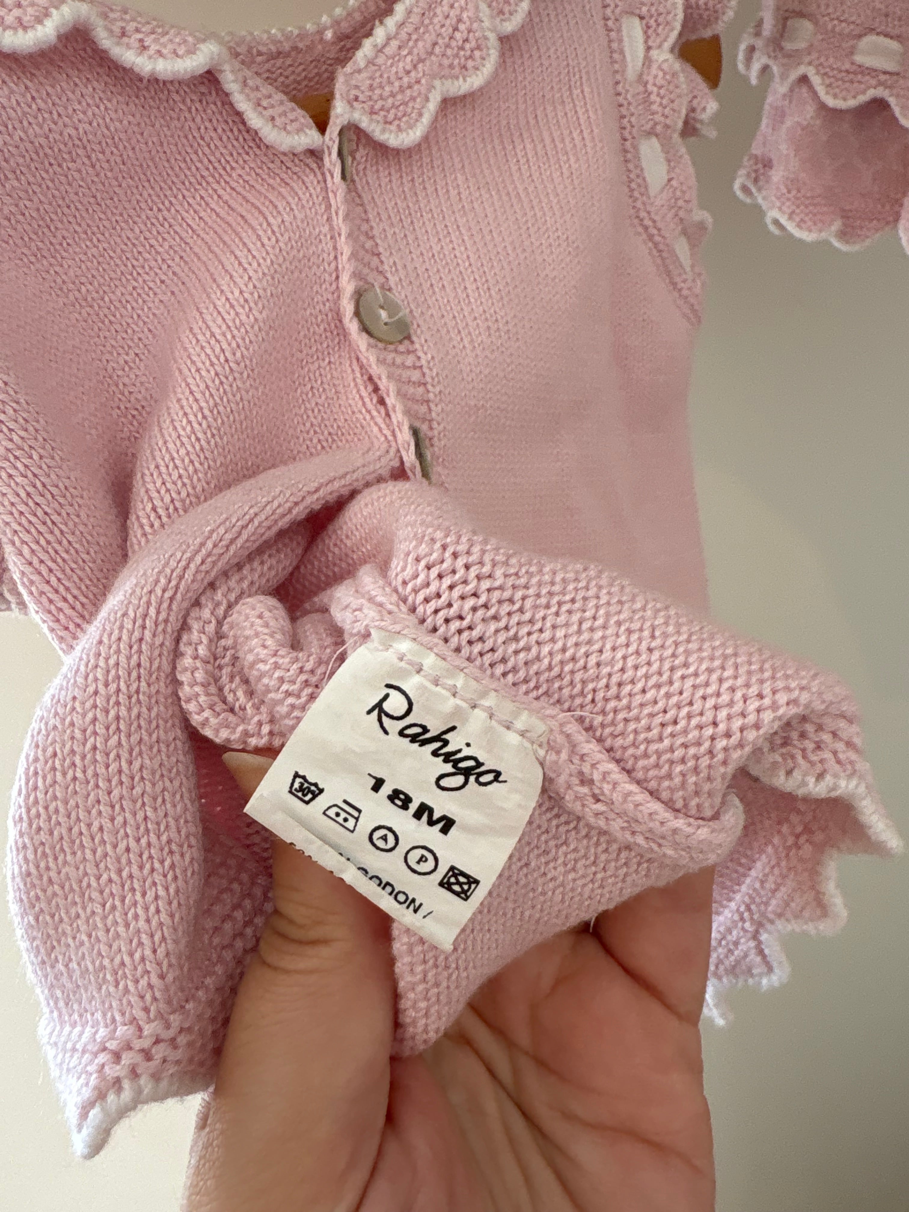 Rahigo- roze setje - 18M