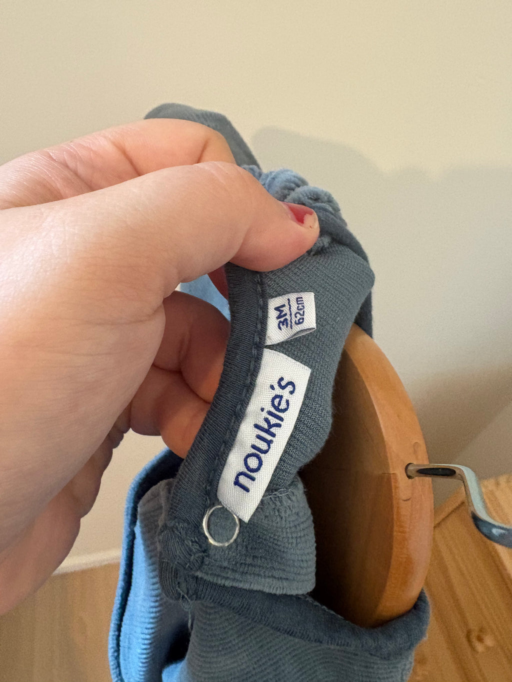 Noukies - blauwe pyjama met snoetje - 3M
