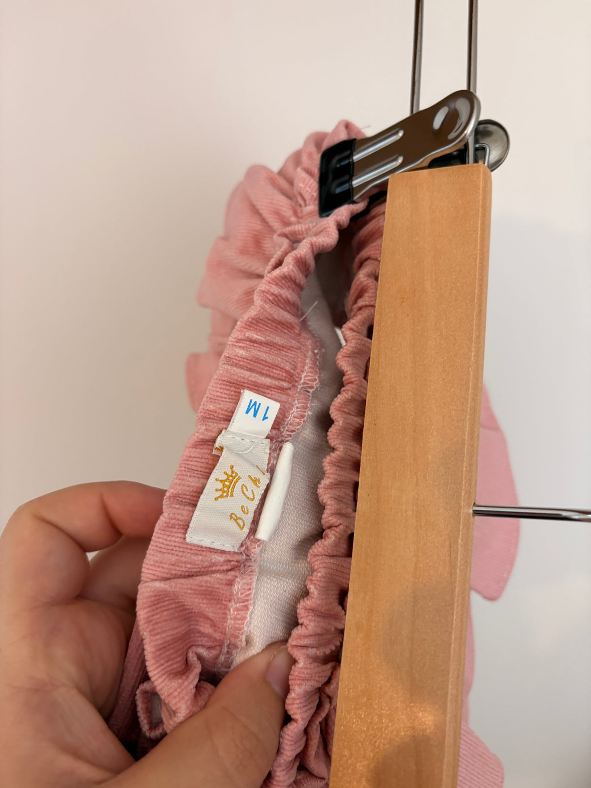 Be Chic - roze bloomerrokje - 1M (tailleert groot)