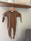 Kattan - pyjama bruin - 3M