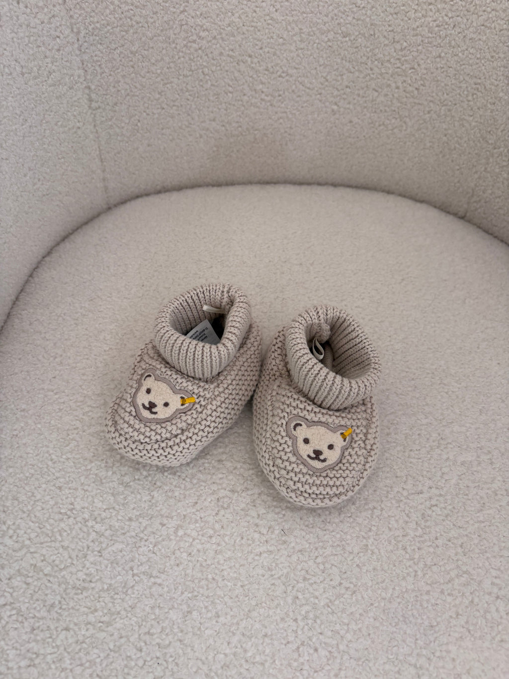 Steiff - zachte pantoffelschoentjes - 6-18M