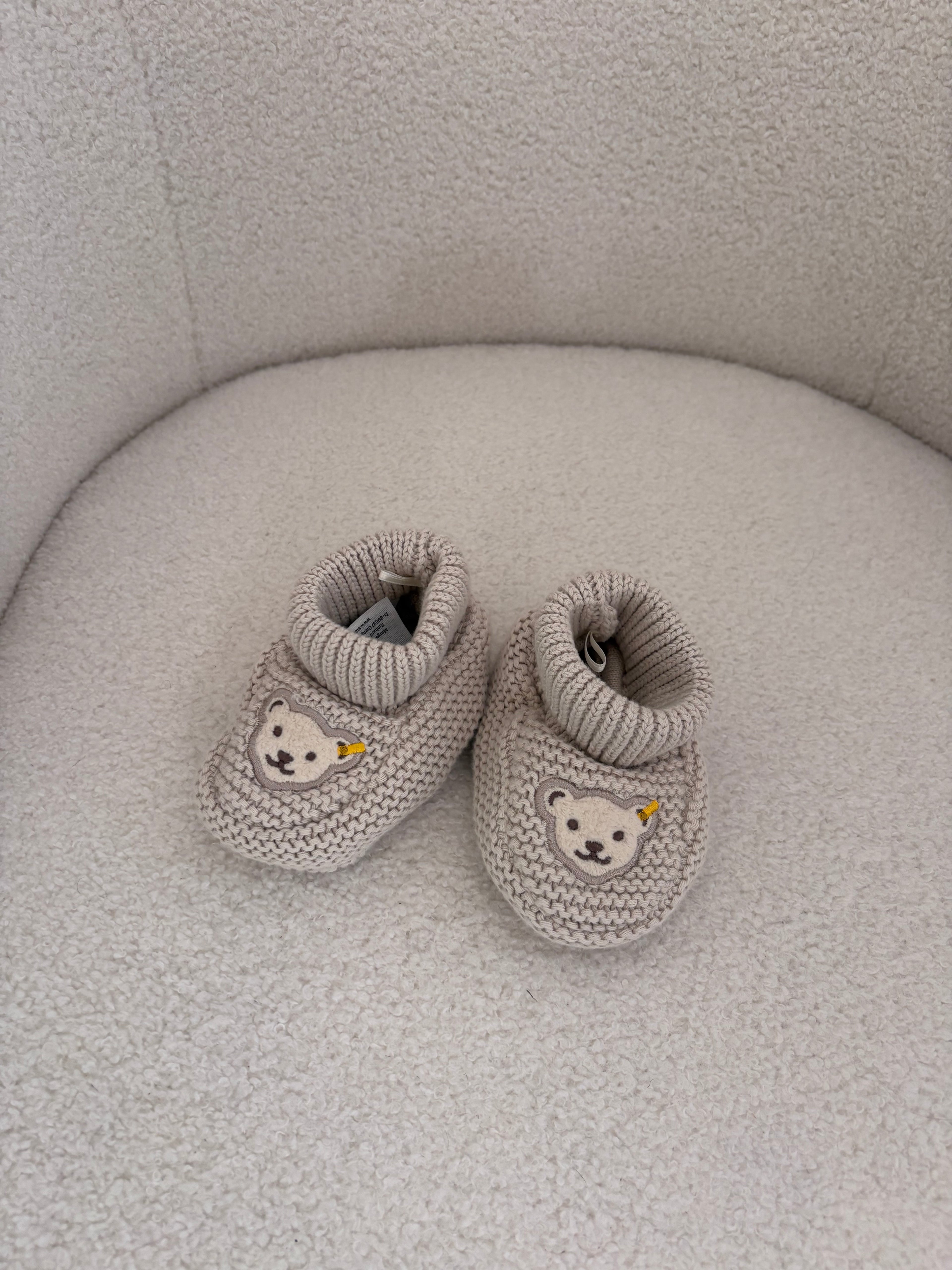 Steiff - zachte pantoffelschoentjes - 6-18M