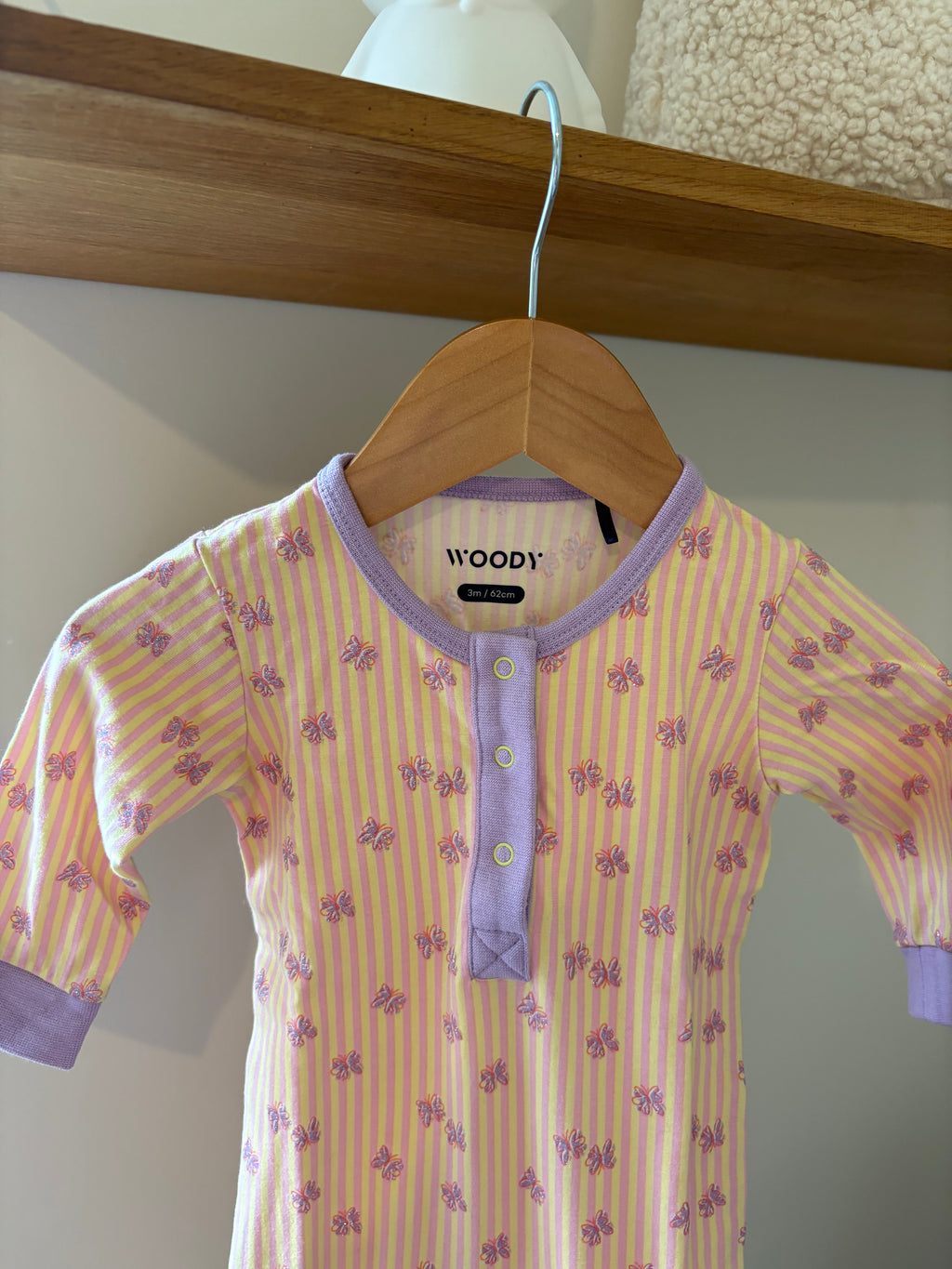 Woody - pyjama pakje lila - 3M