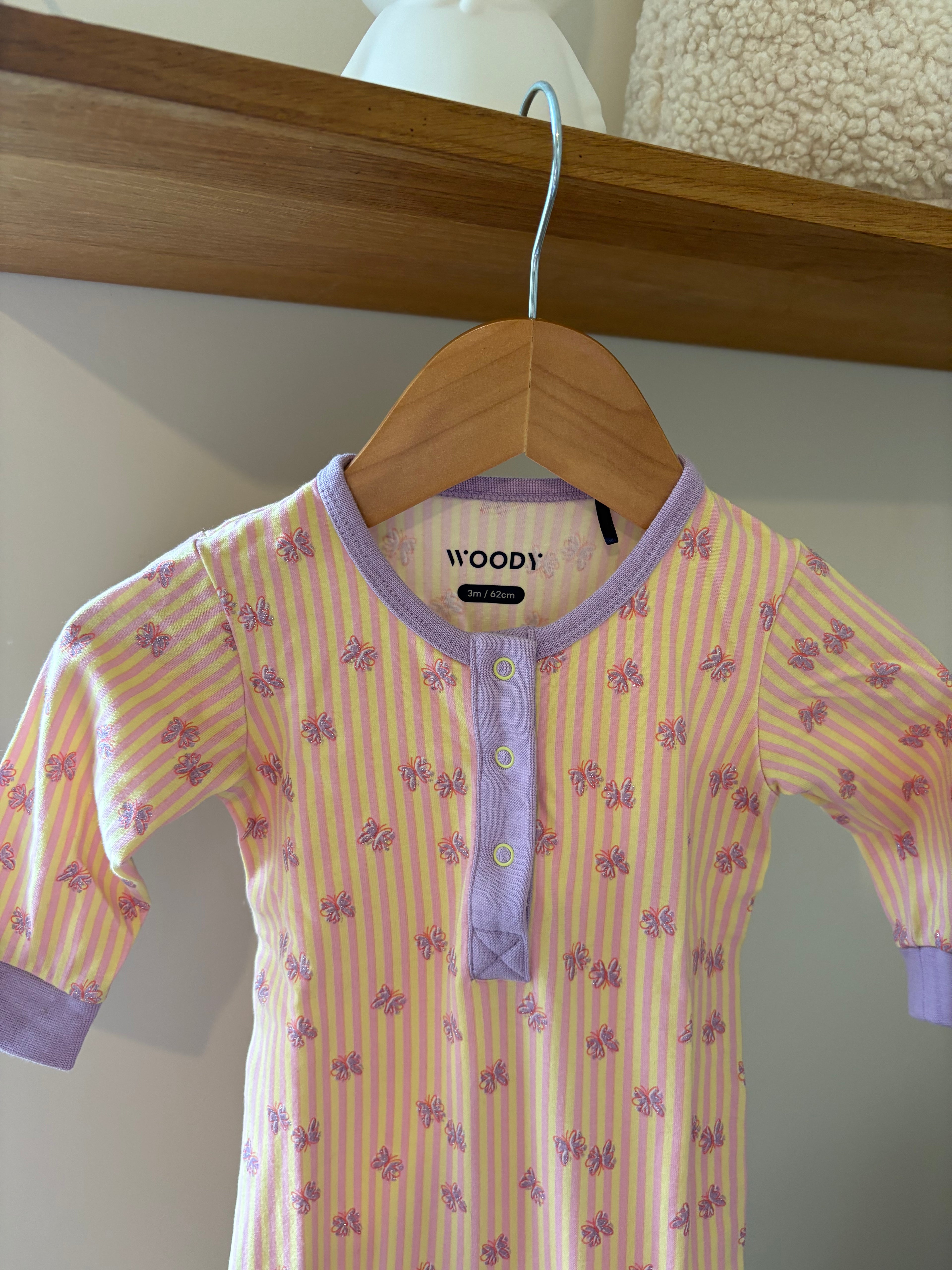 Woody - pyjama pakje lila - 3M