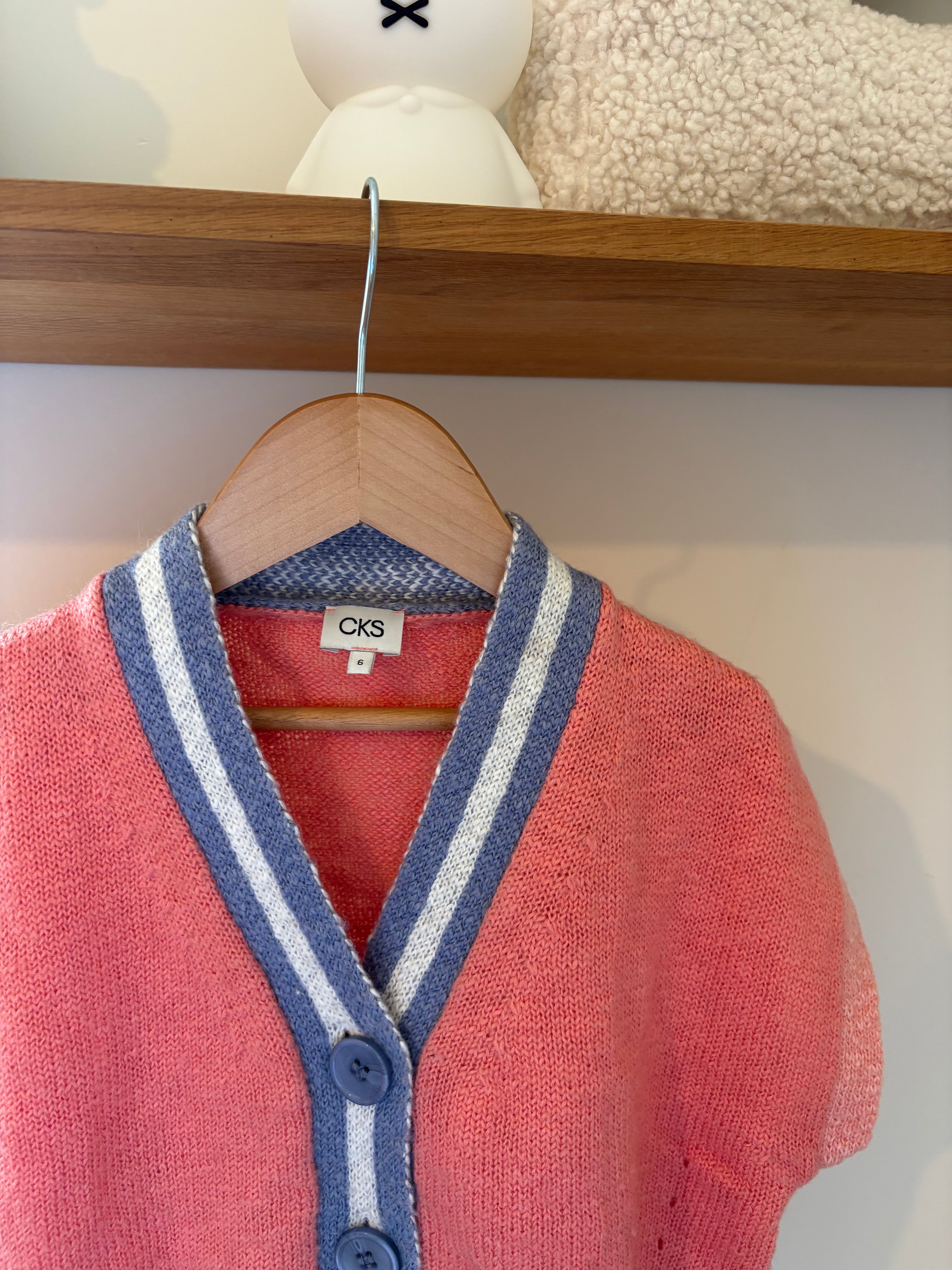 CKS - roze knit - 6Y