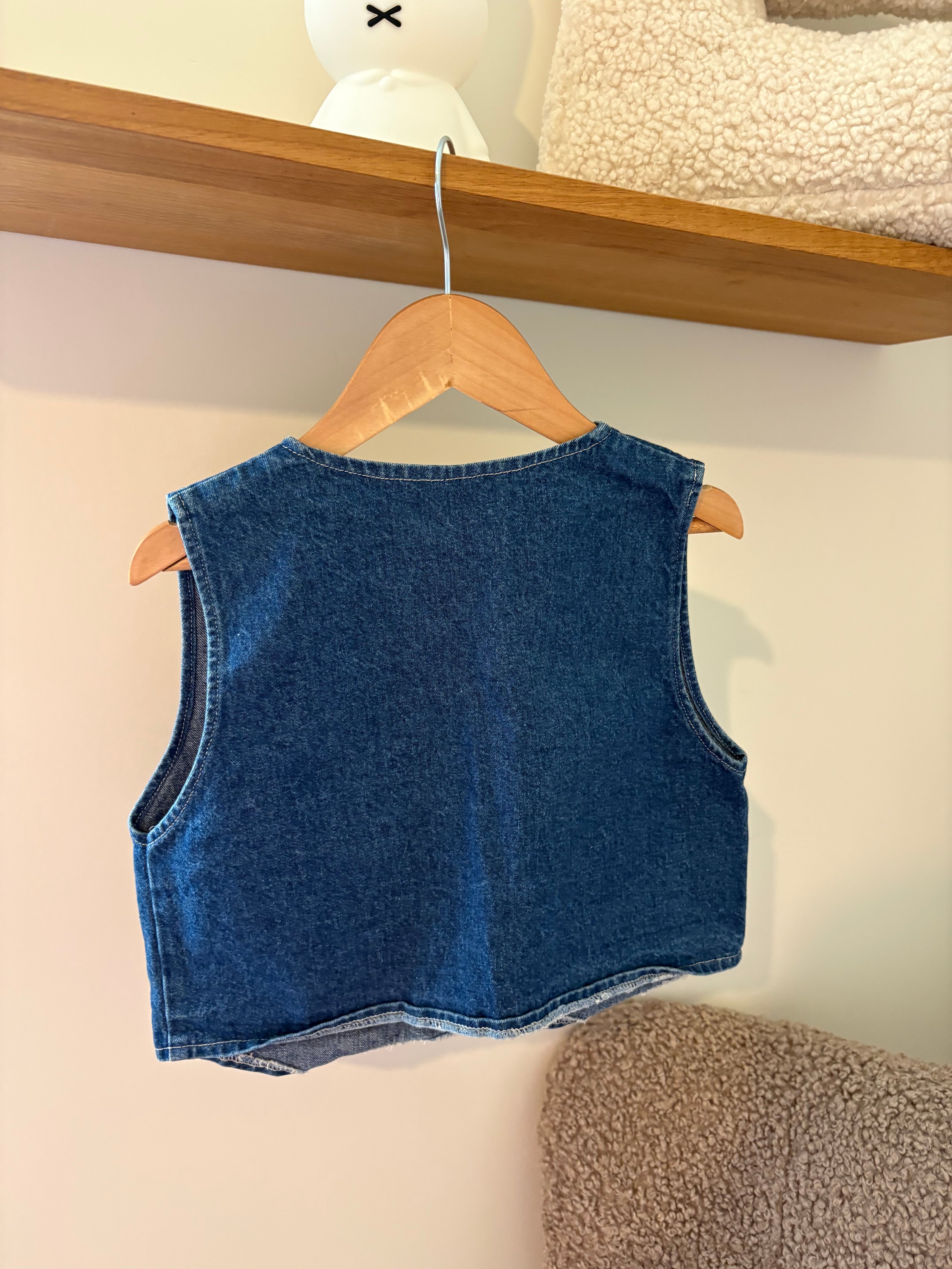 Hey Lucie - denim jeans vestje - 92