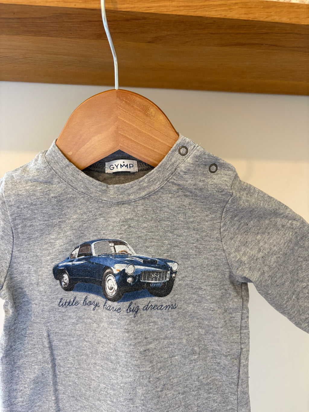 Gymp - tshirt lange mouwen auto - 62