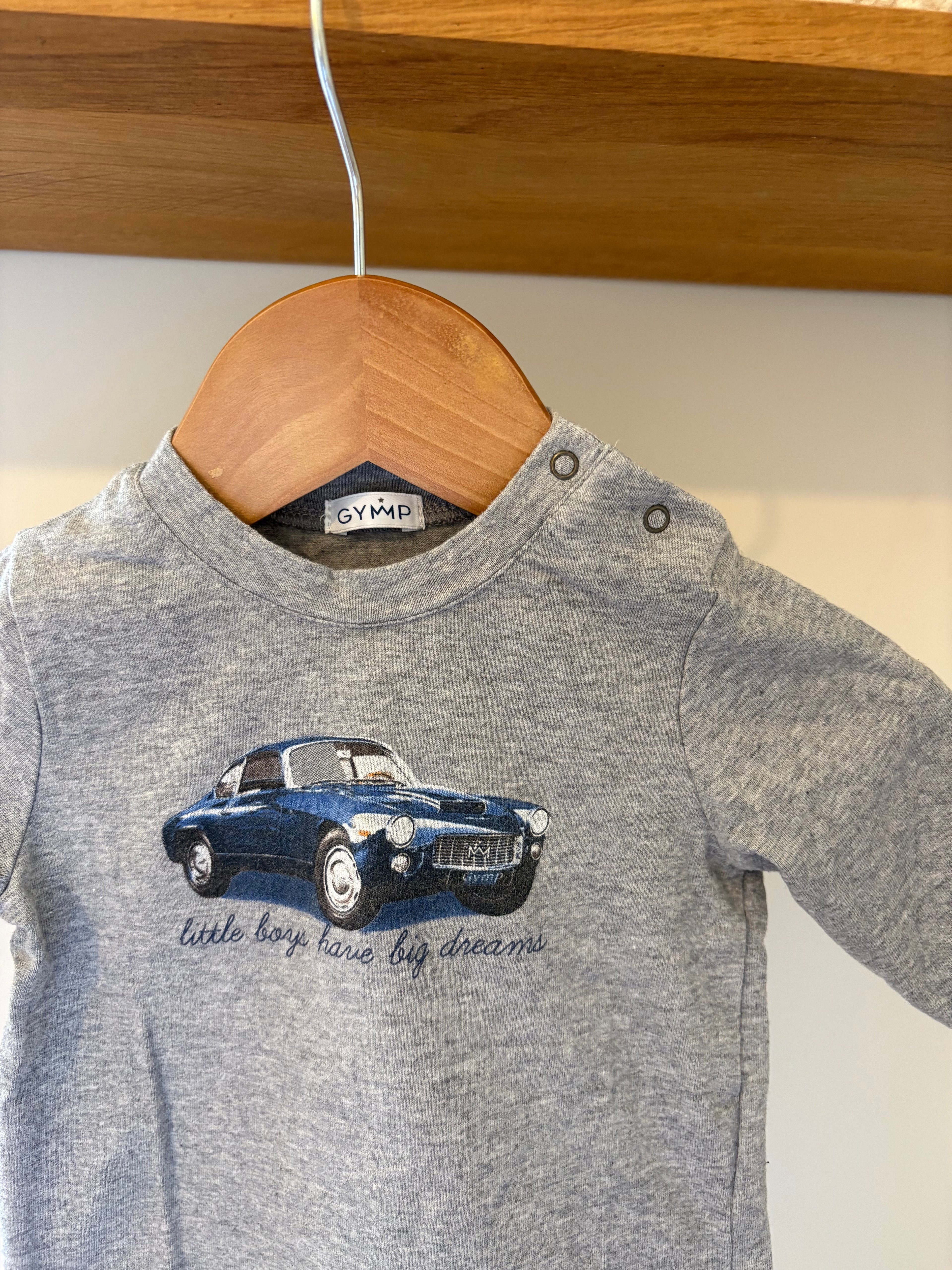 Gymp - tshirt lange mouwen auto - 62