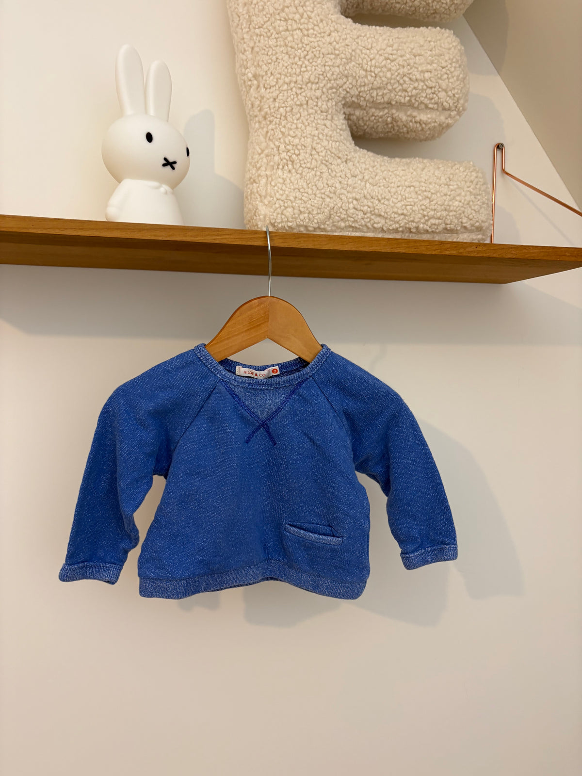 Hilde & Co - blauwe sweater - 2
