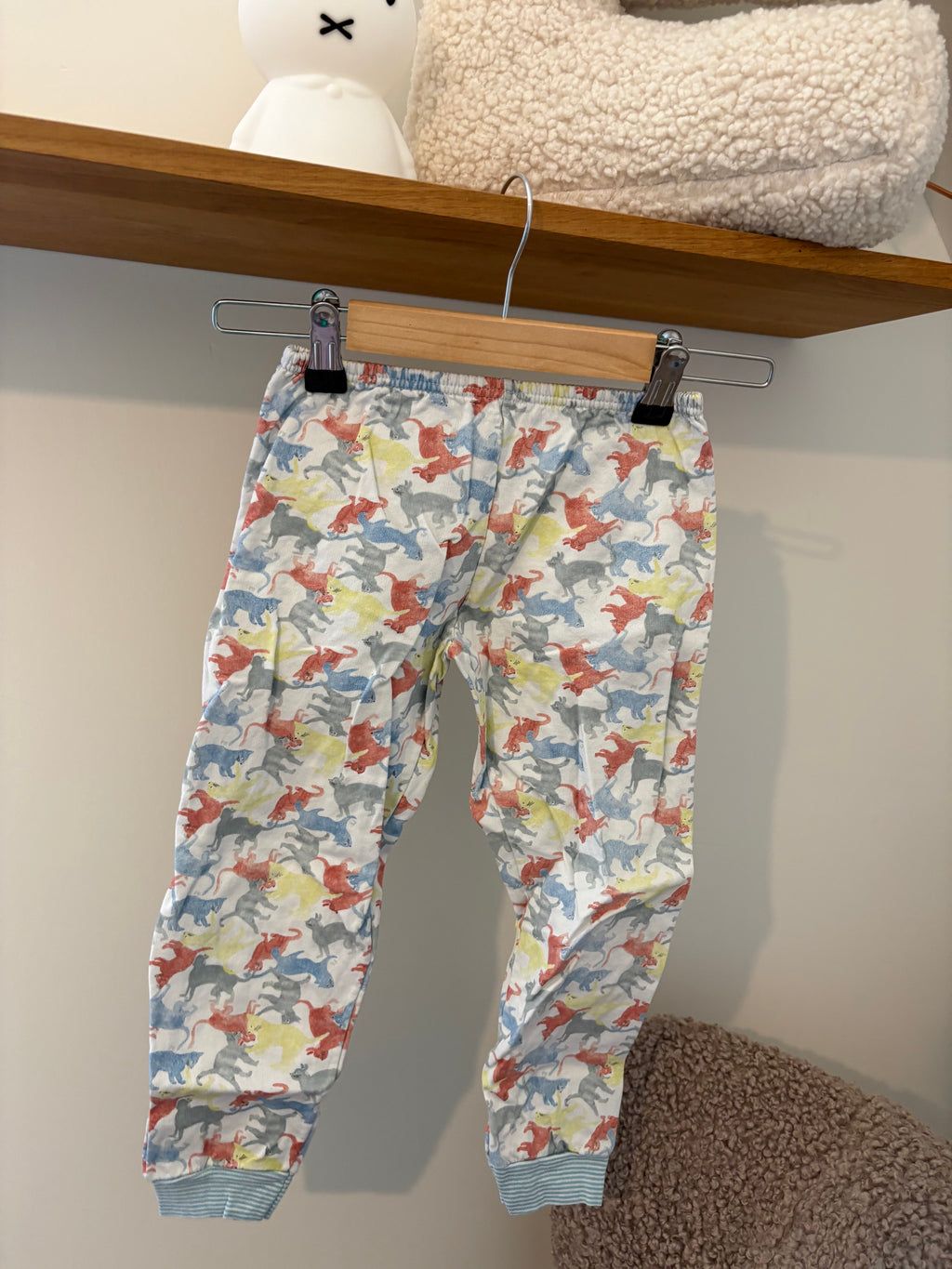 Petit Bateau - setje poezen - 5Y
