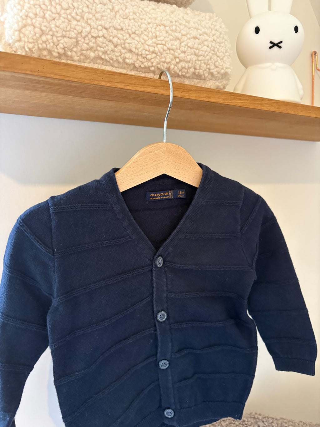 Mayoral - blauw truitje - 86