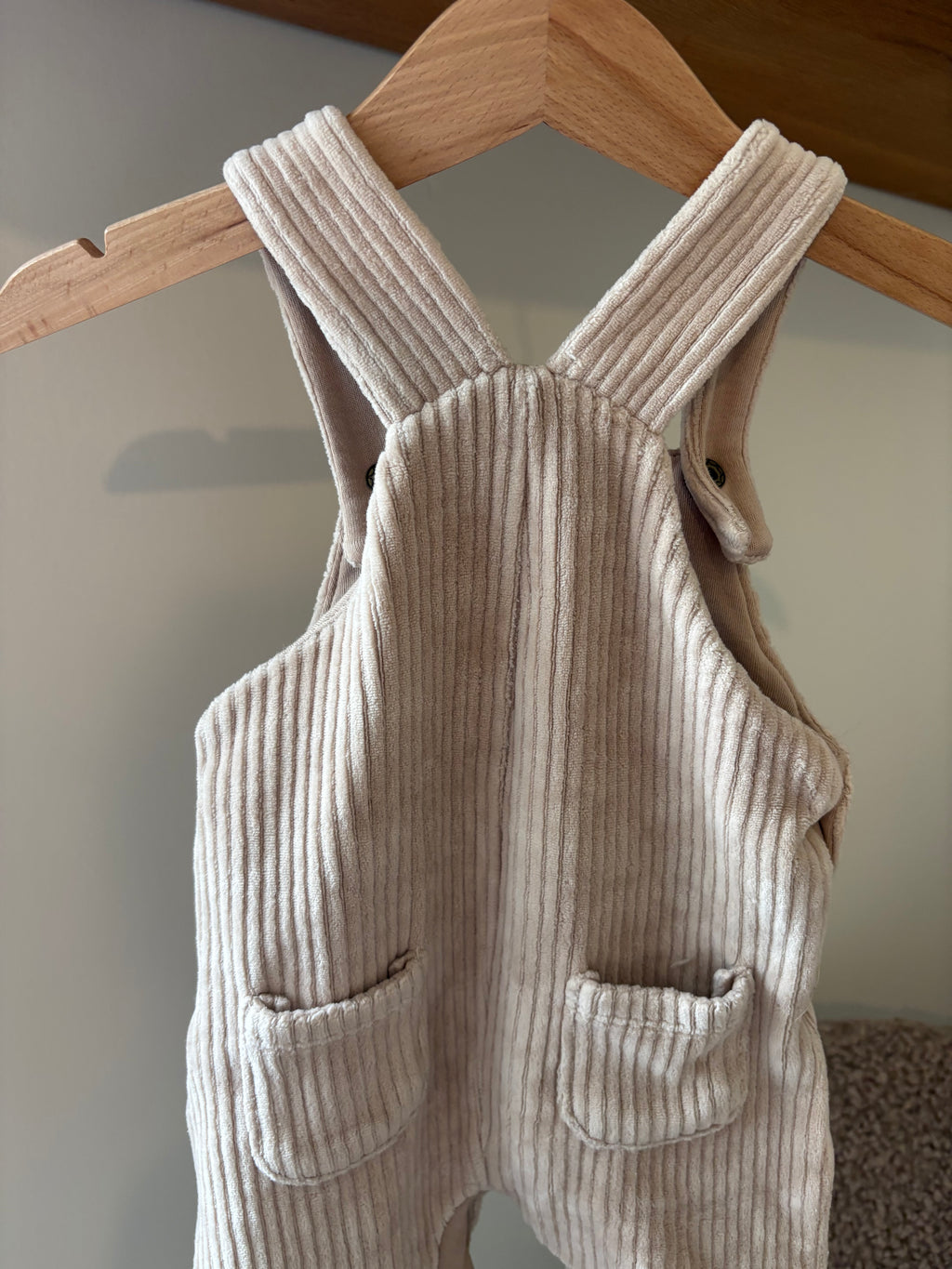 Mayoral - corduroy salopette - 2M