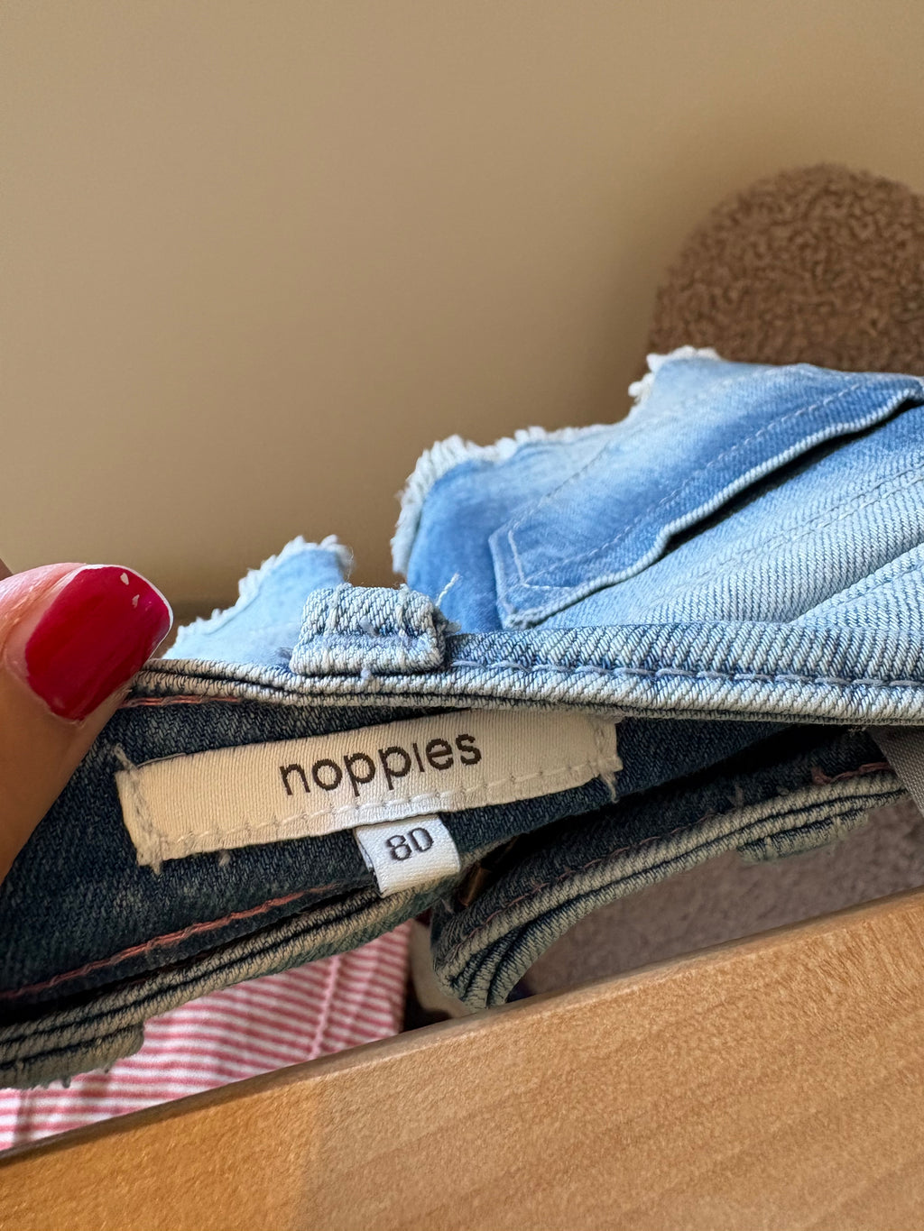 Noppies - jeans shortje - 1Y