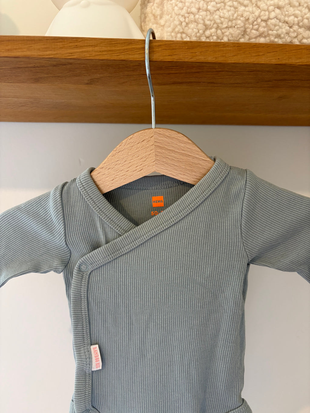 Hema - body blauw - 50/56