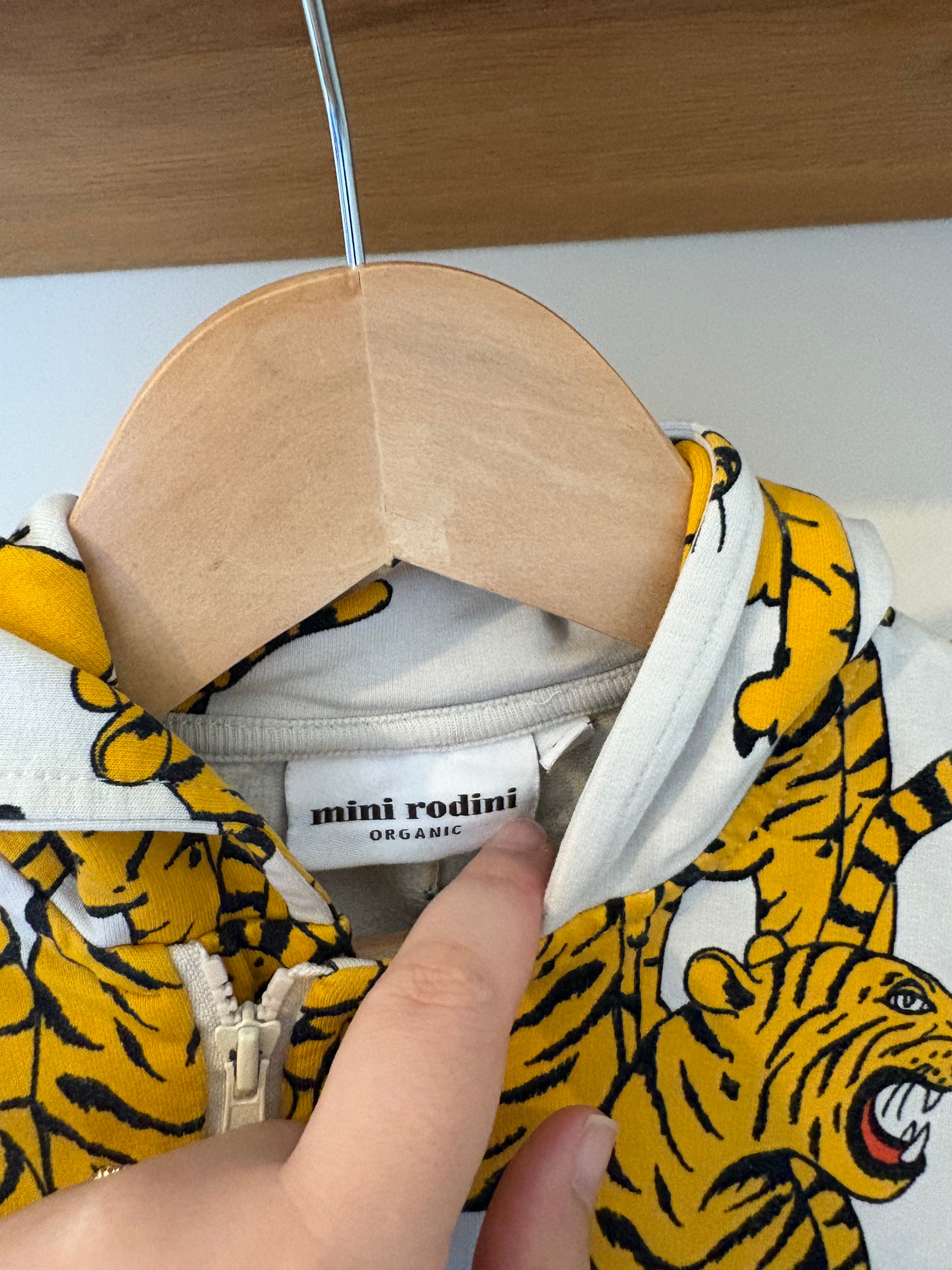 Mini Rodini - onesie luipaard - 80/86