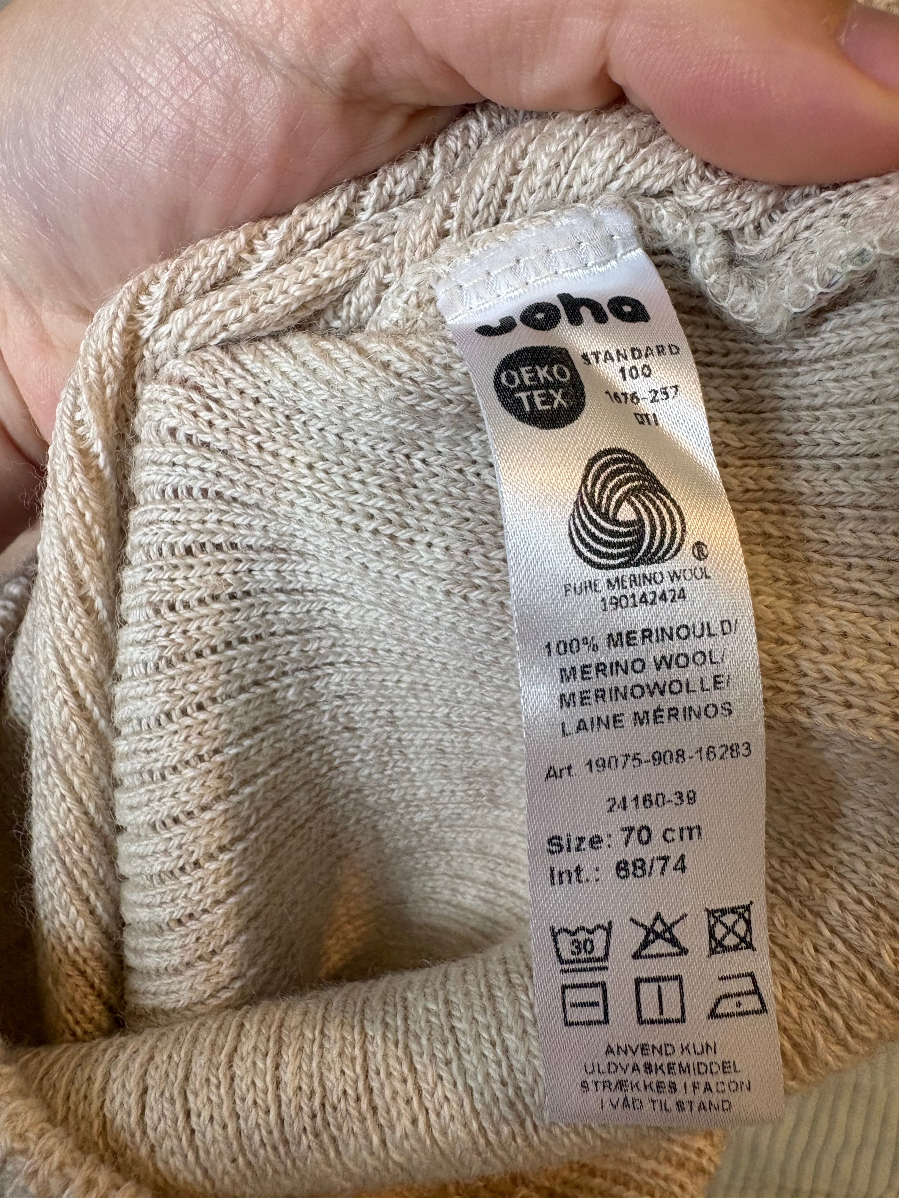 Joha - merinowool setje- 68/74