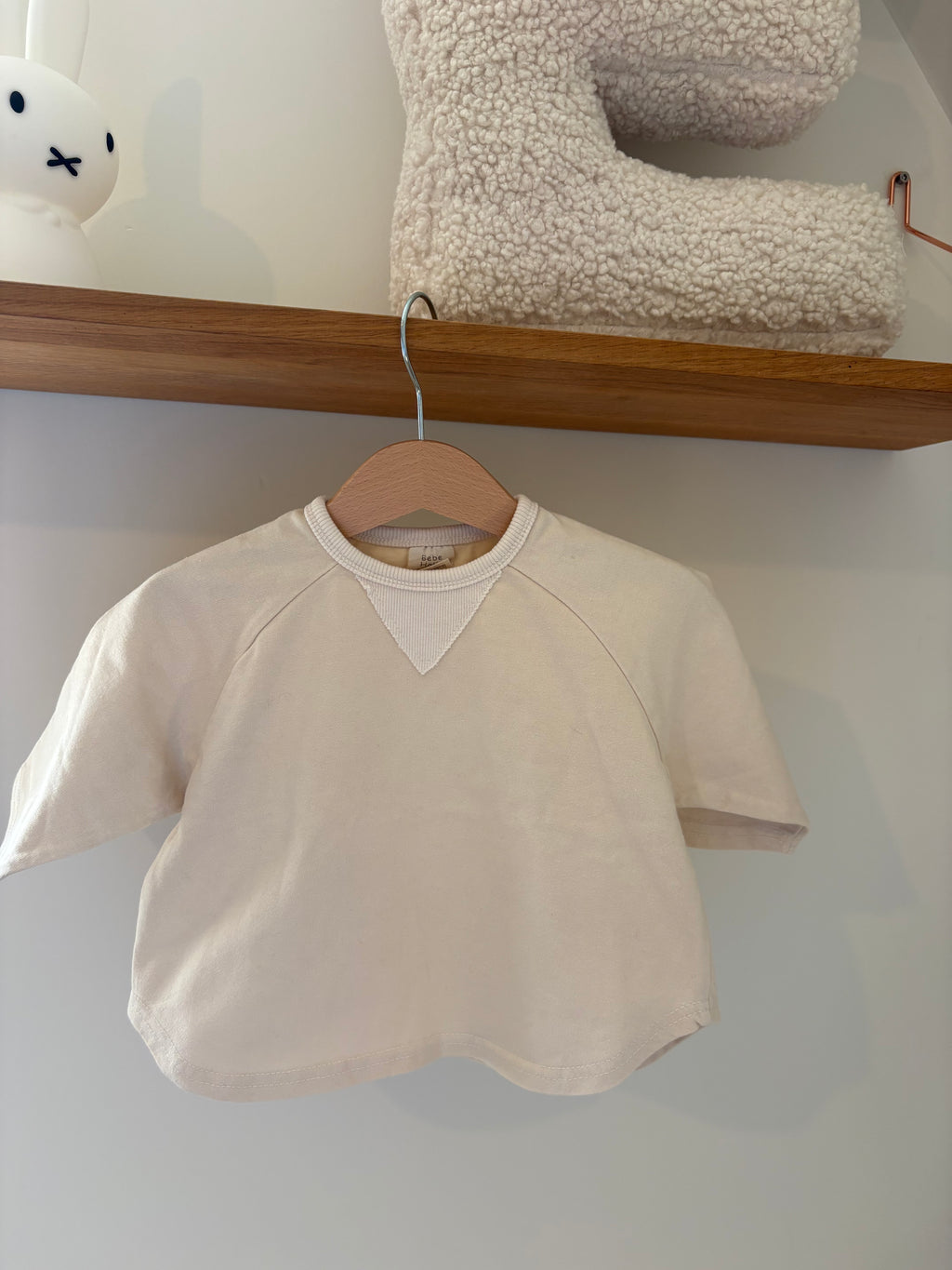 Bébé Holic - sweater creme wit - S