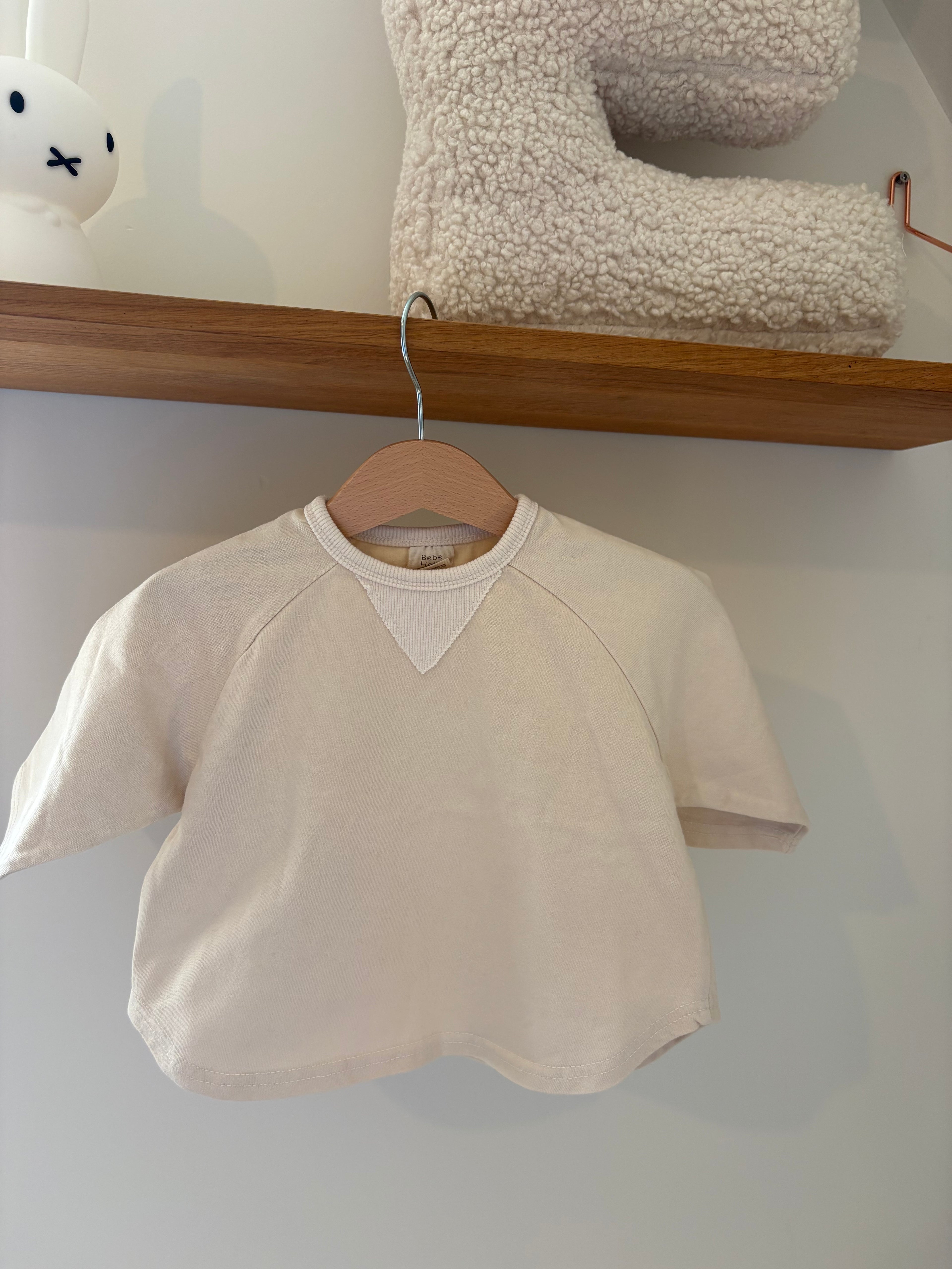 Bébé Holic - sweater creme wit - S