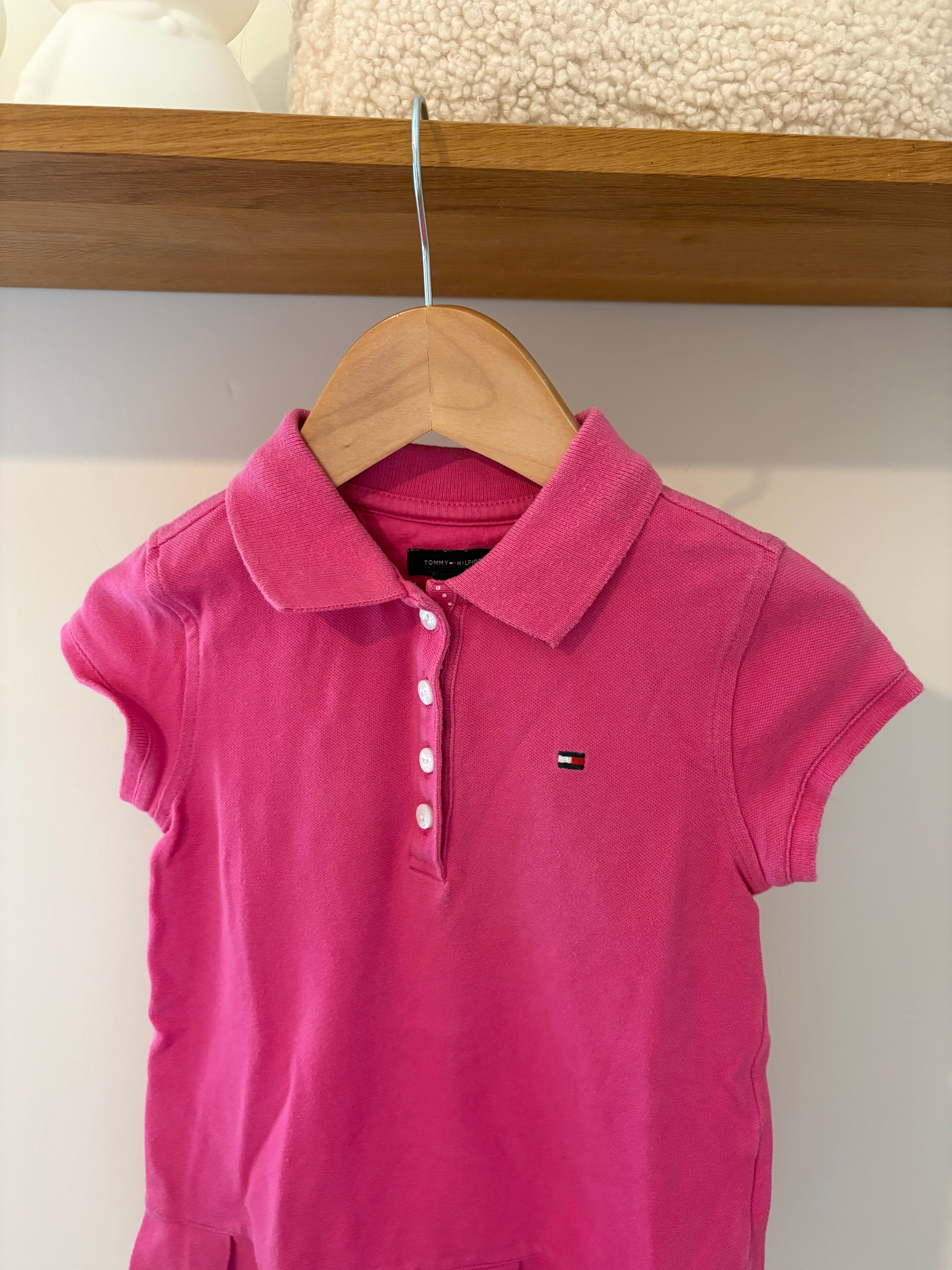 Tommy Hilfiger - roze jurkje - 3Y
