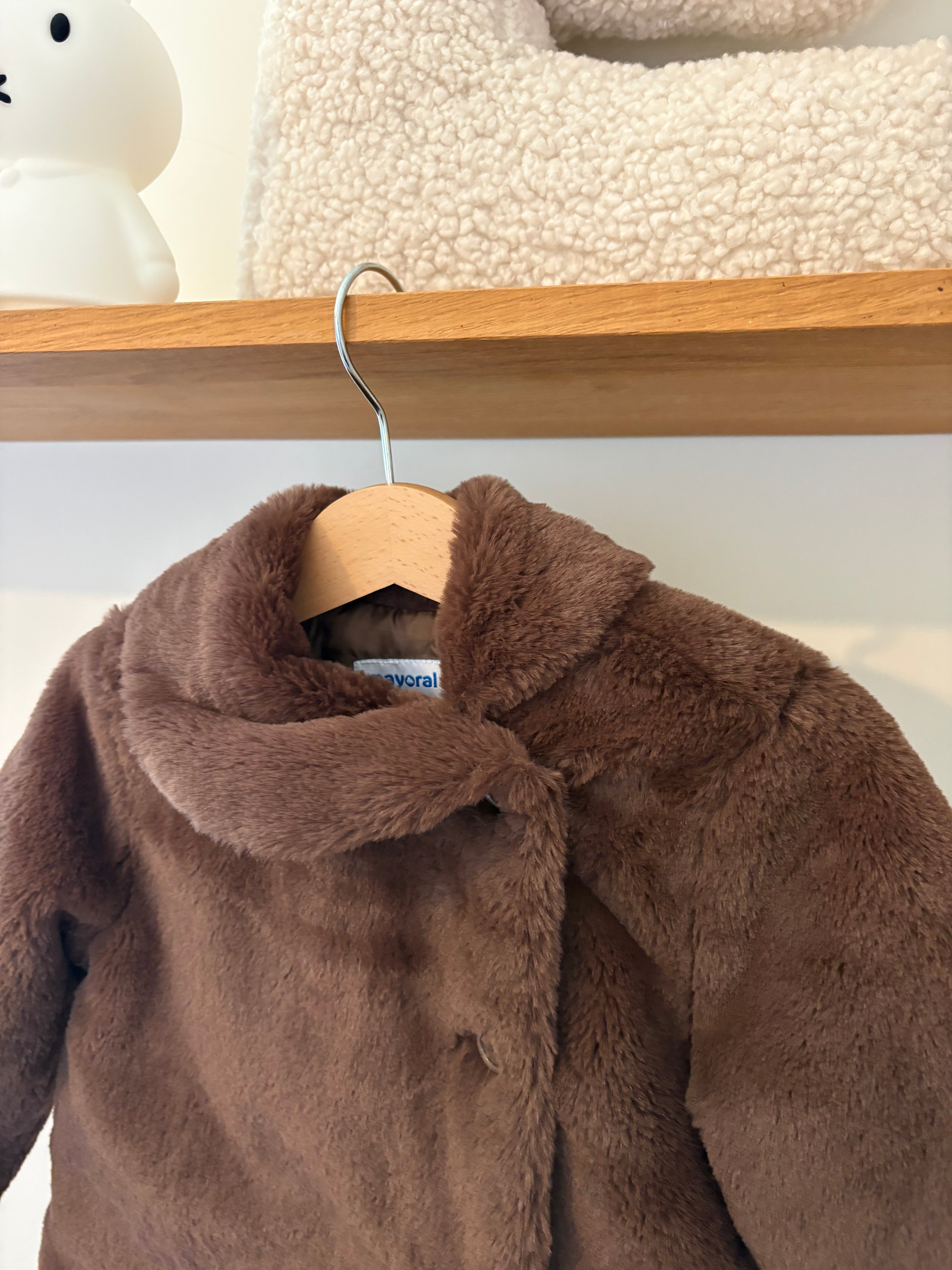 Mayoral - faux fur jasje - 92