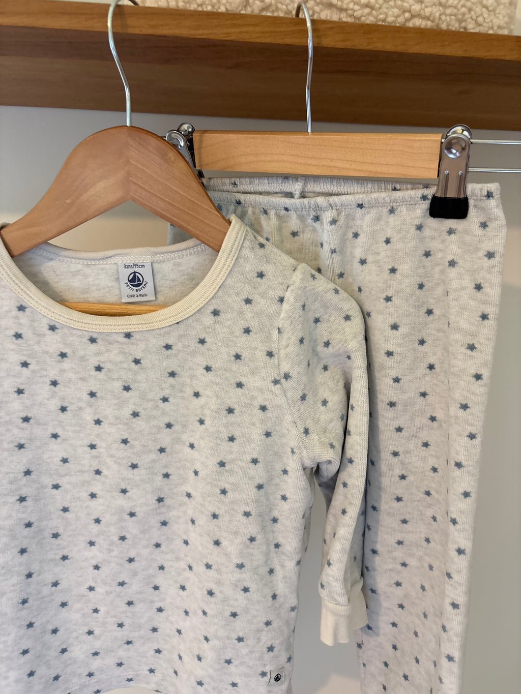 Petit Bateau - pyjama sterretjes - 3Y