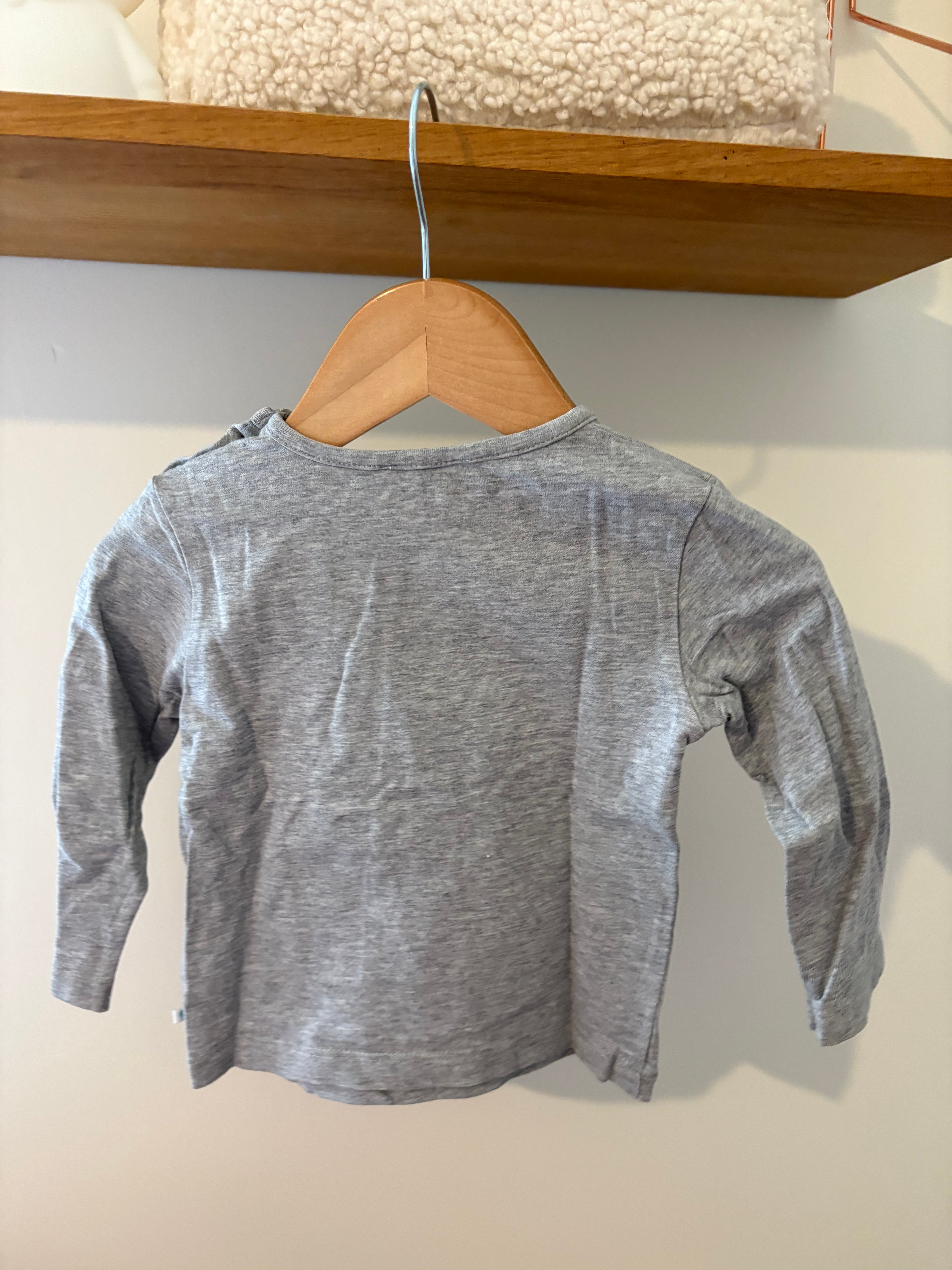 Blablabla - tshirt lange mouwen - 80