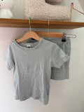 Petit Bateau -pyjama setje groene strepen - 108
