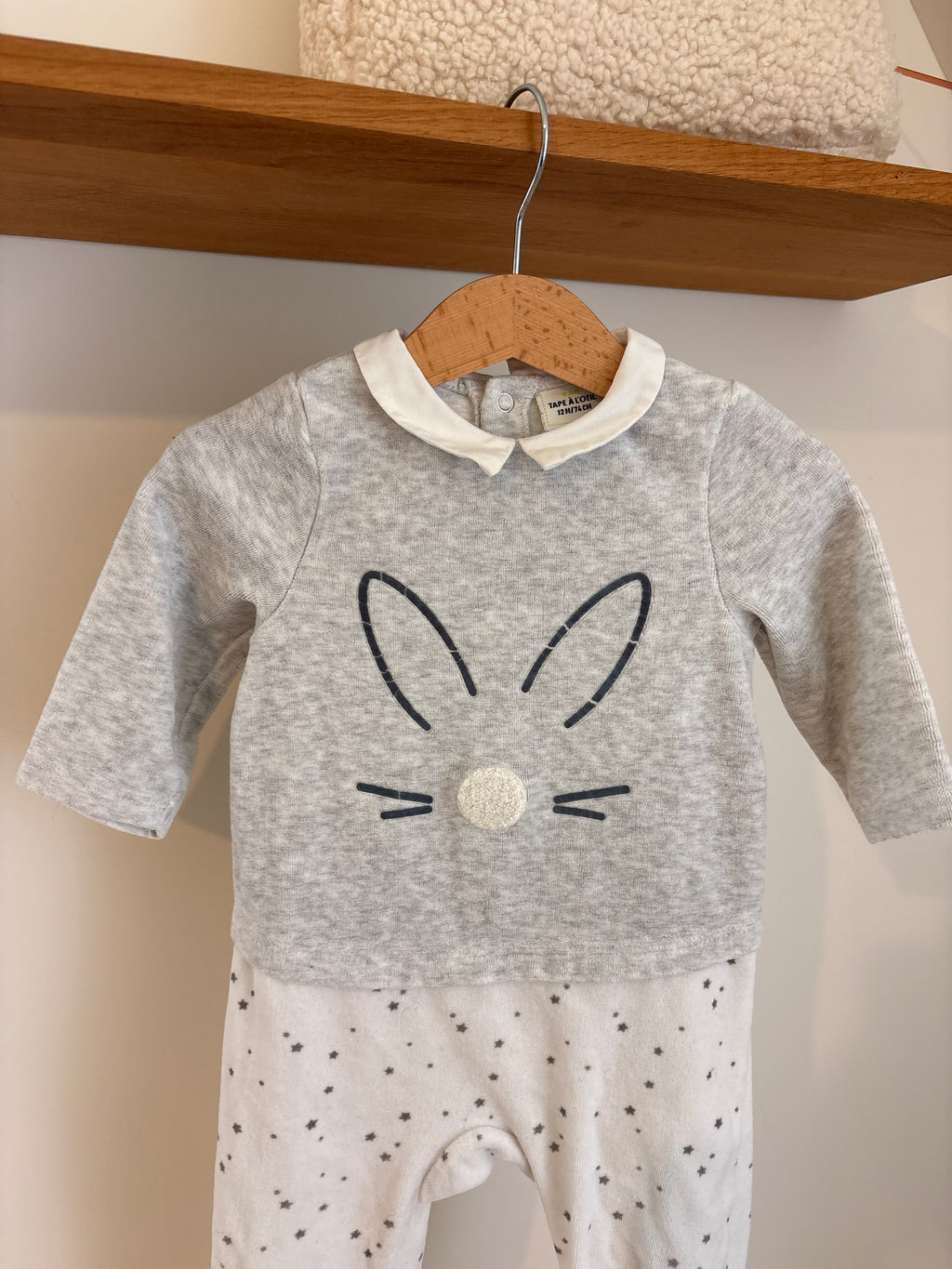 Tape à l'oeil - pyjama konijn - 12M