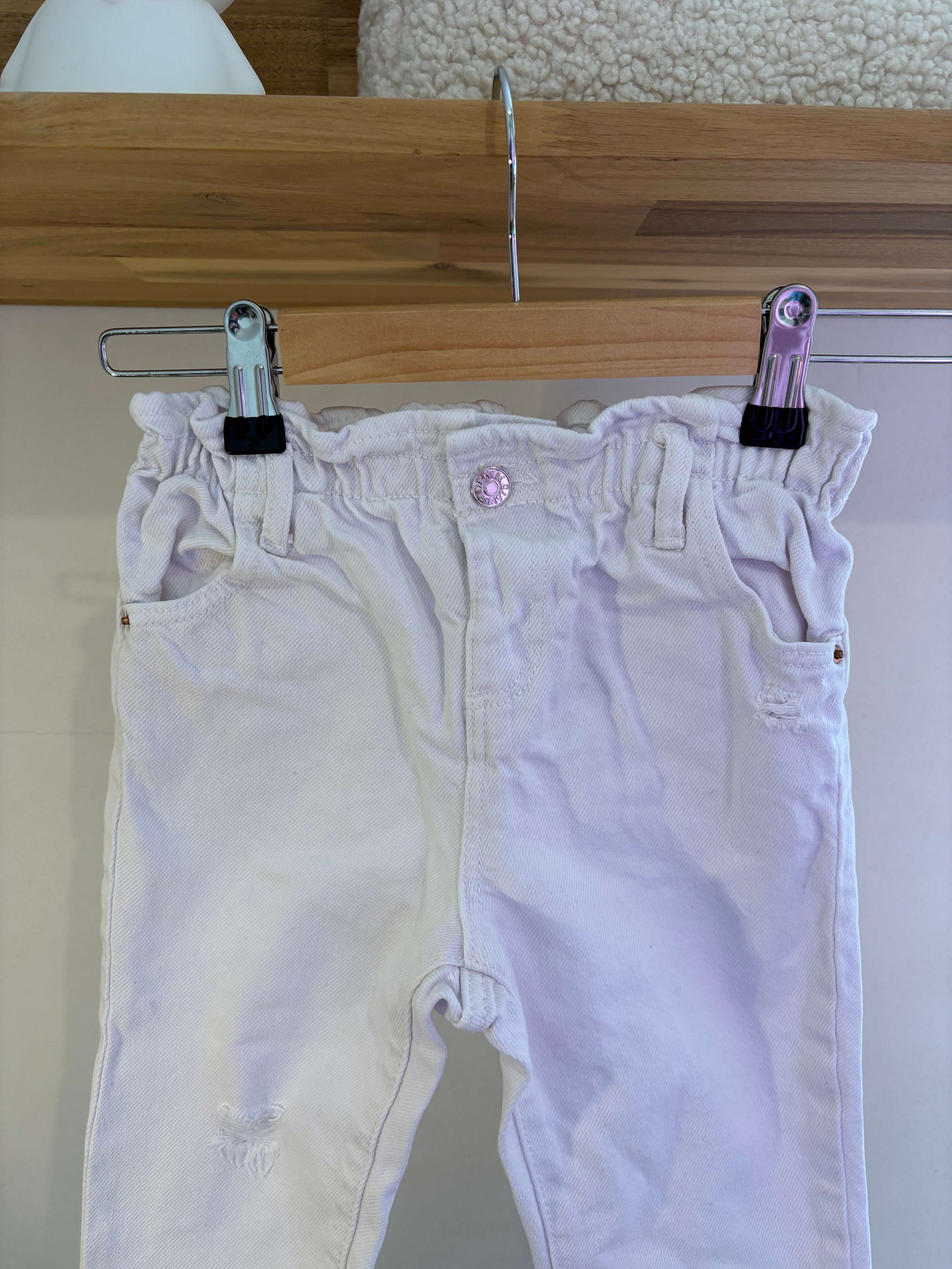 Zara witte jeans - 98
