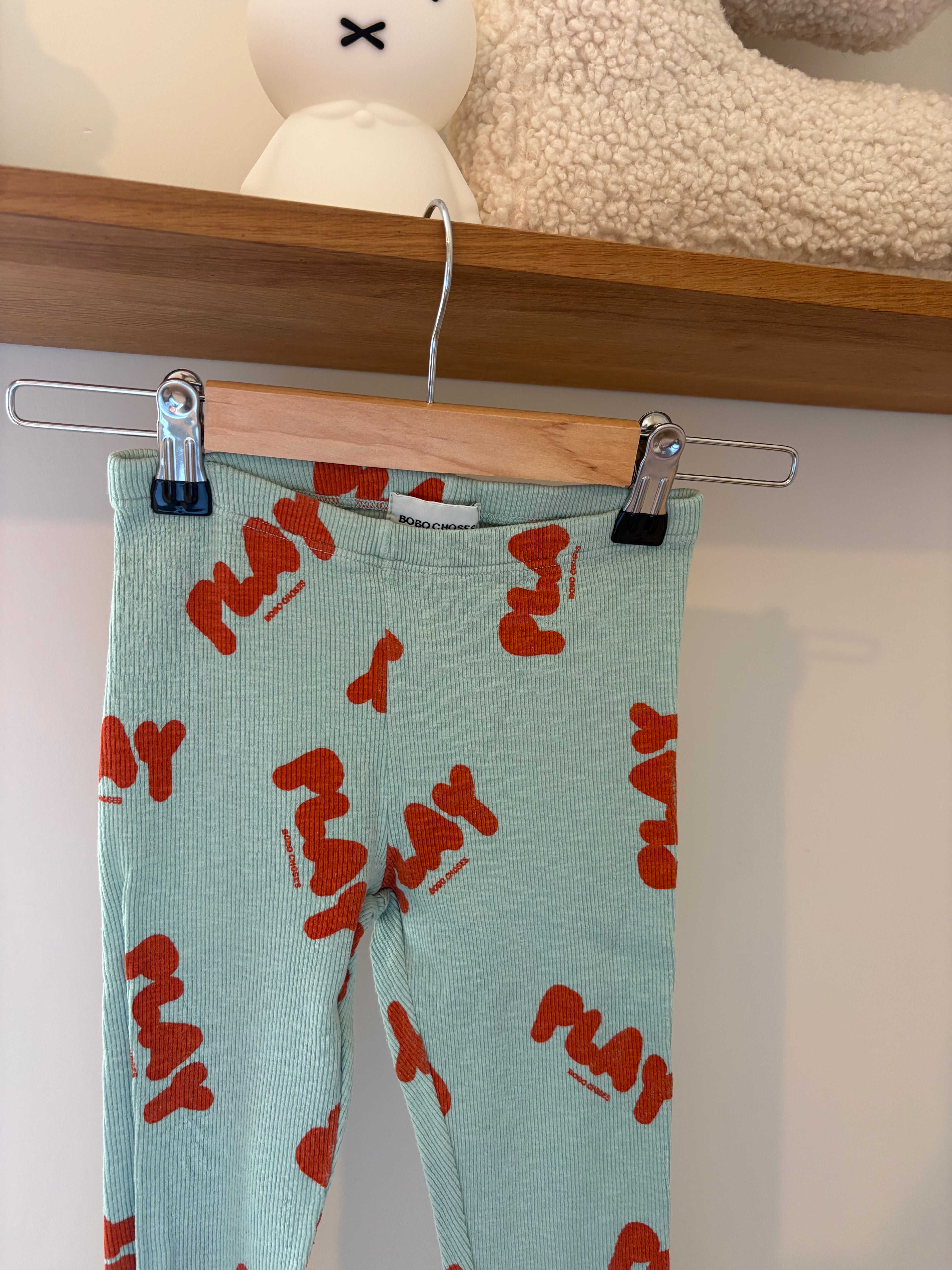 Bobo Choses - legging turquoise - 4/5Y