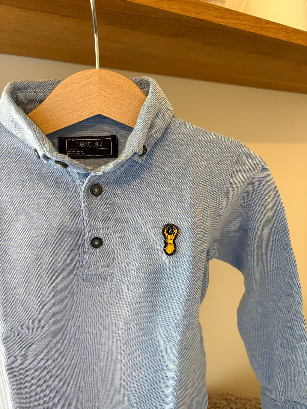 Next- Polo lange mouwen - 80