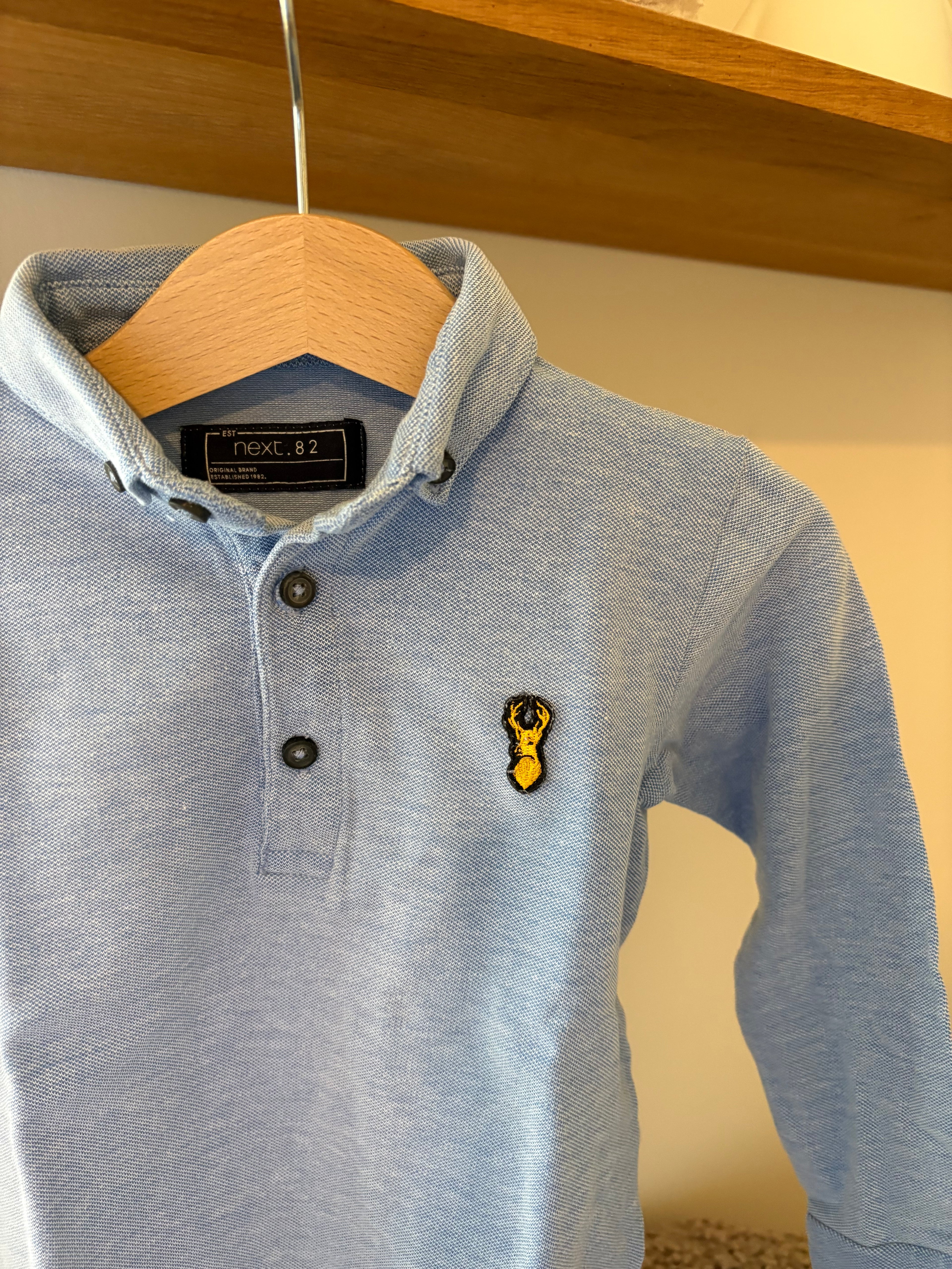 Next- Polo lange mouwen - 80