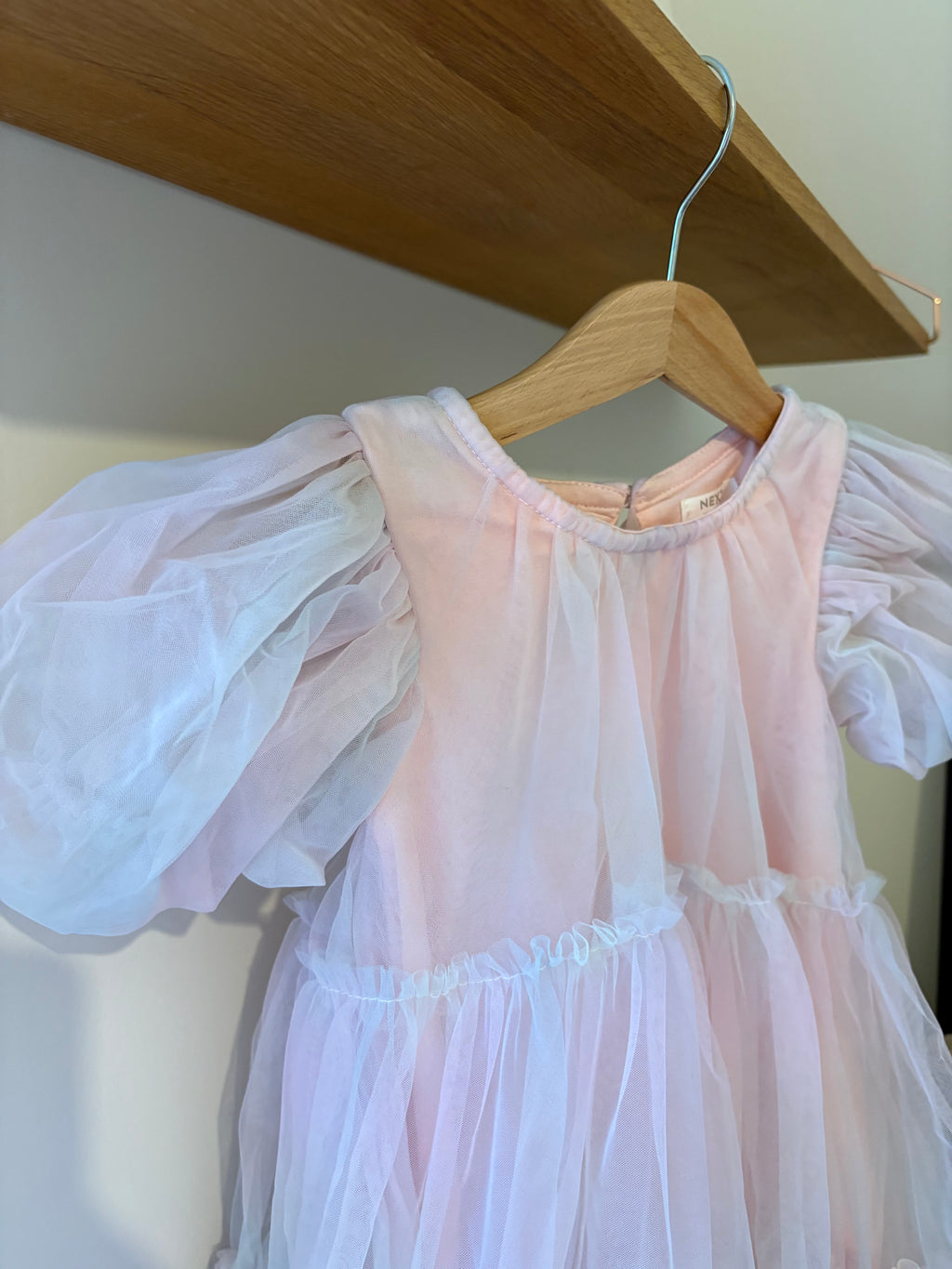 Next Jurk met pofmouwen tutu - 98