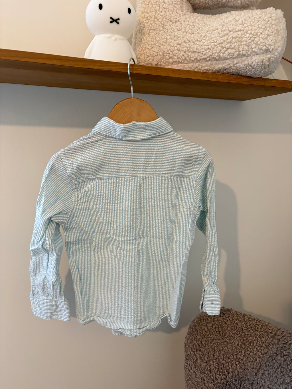 H&M - groen hemdje - 4/5Y