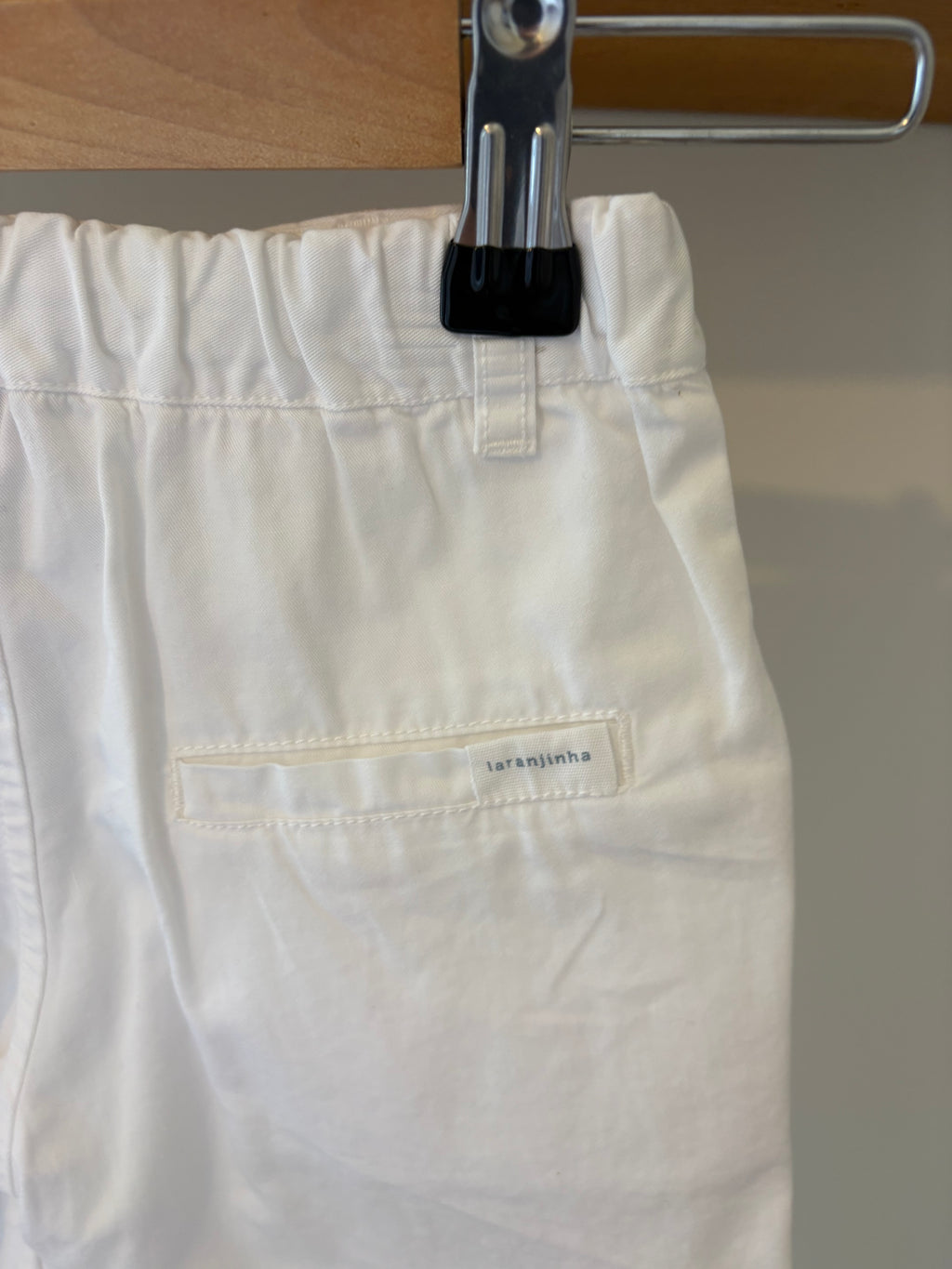 Laranjinha - witte short - 3Y