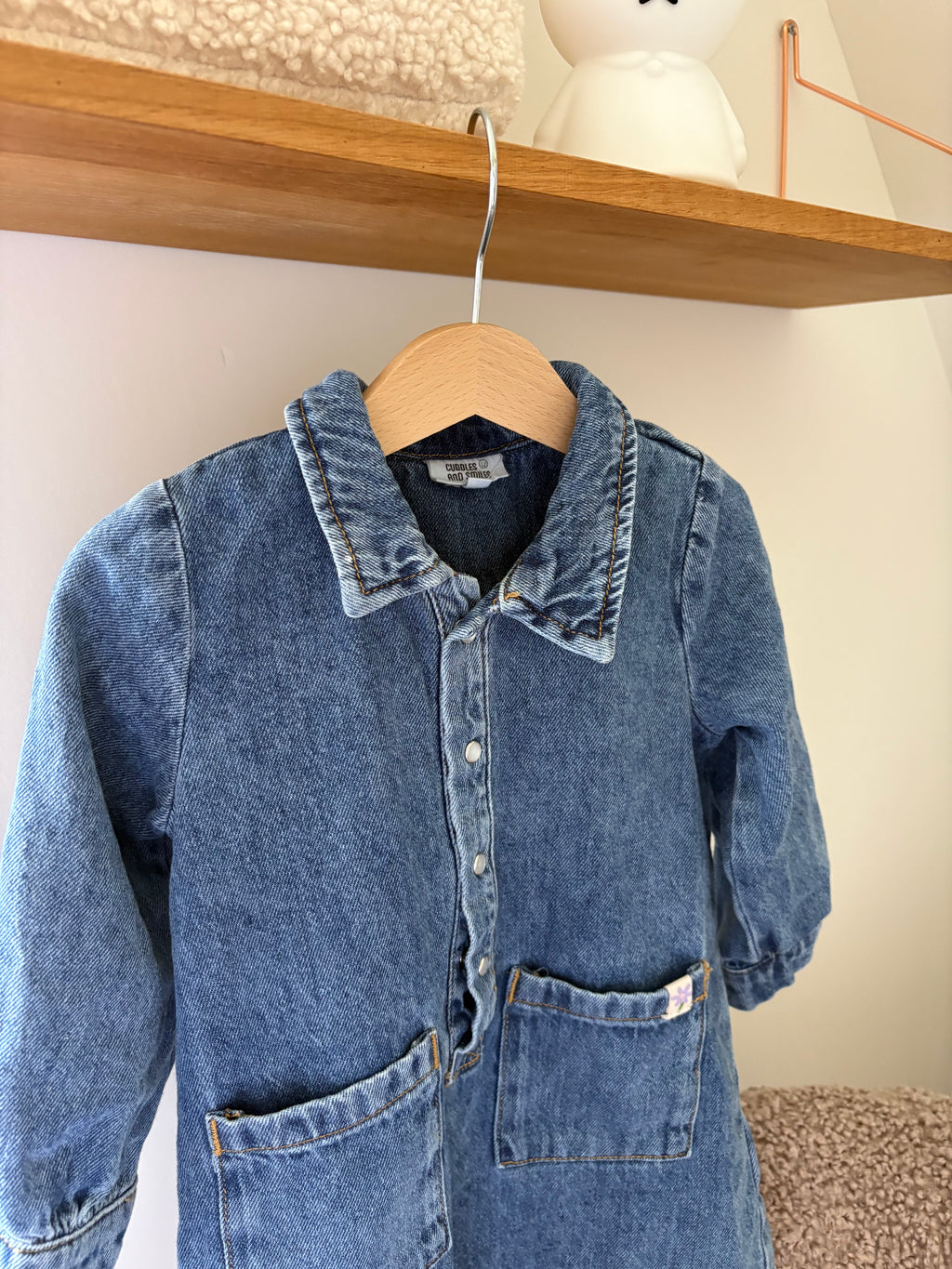 JBC - jeans jurkje - 92