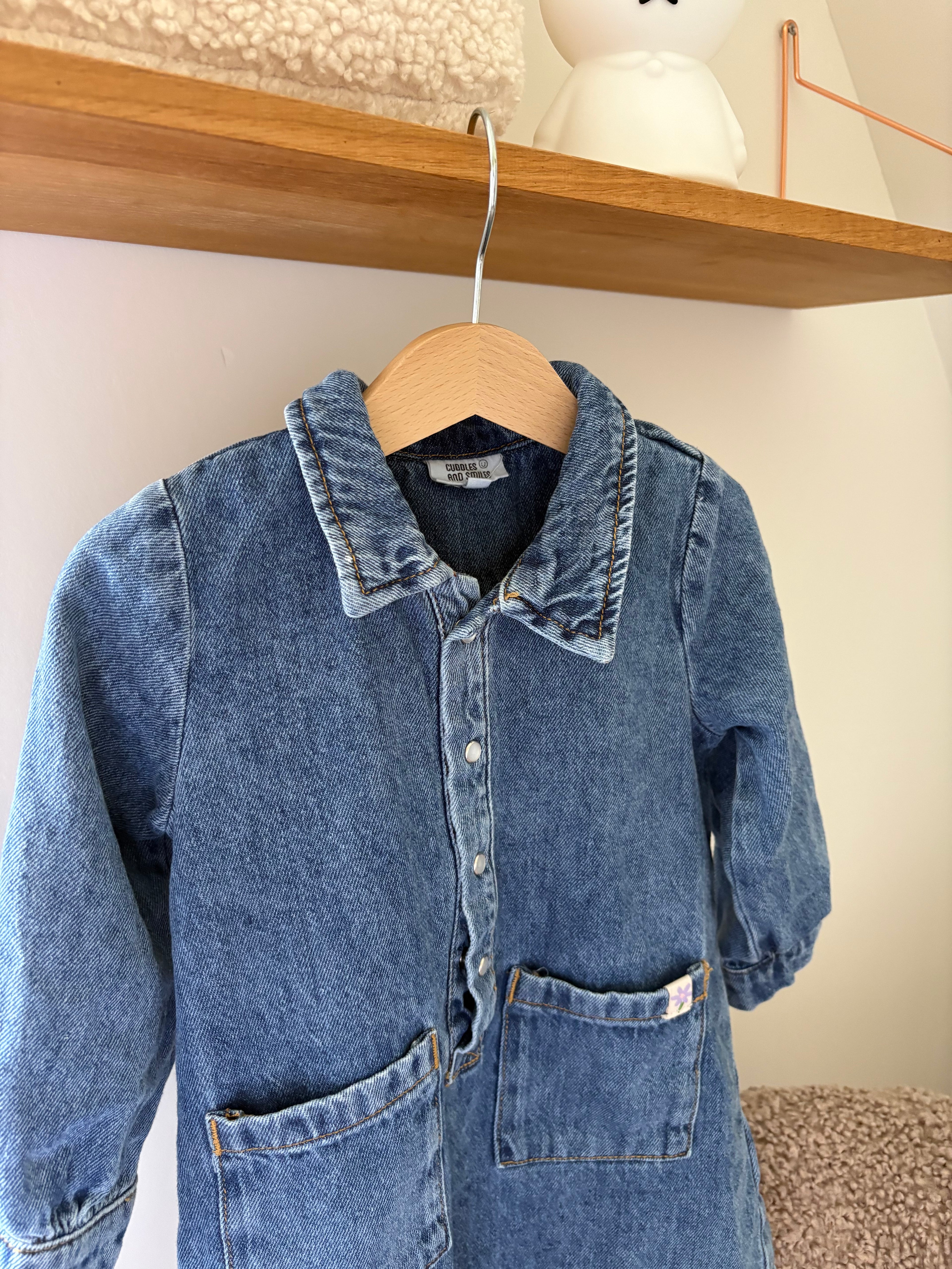 JBC - jeans jurkje - 92