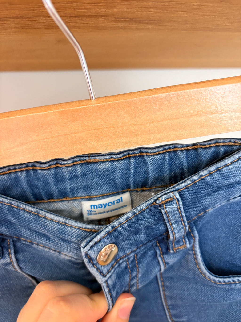 Mayoral - jeans hartjes - 80