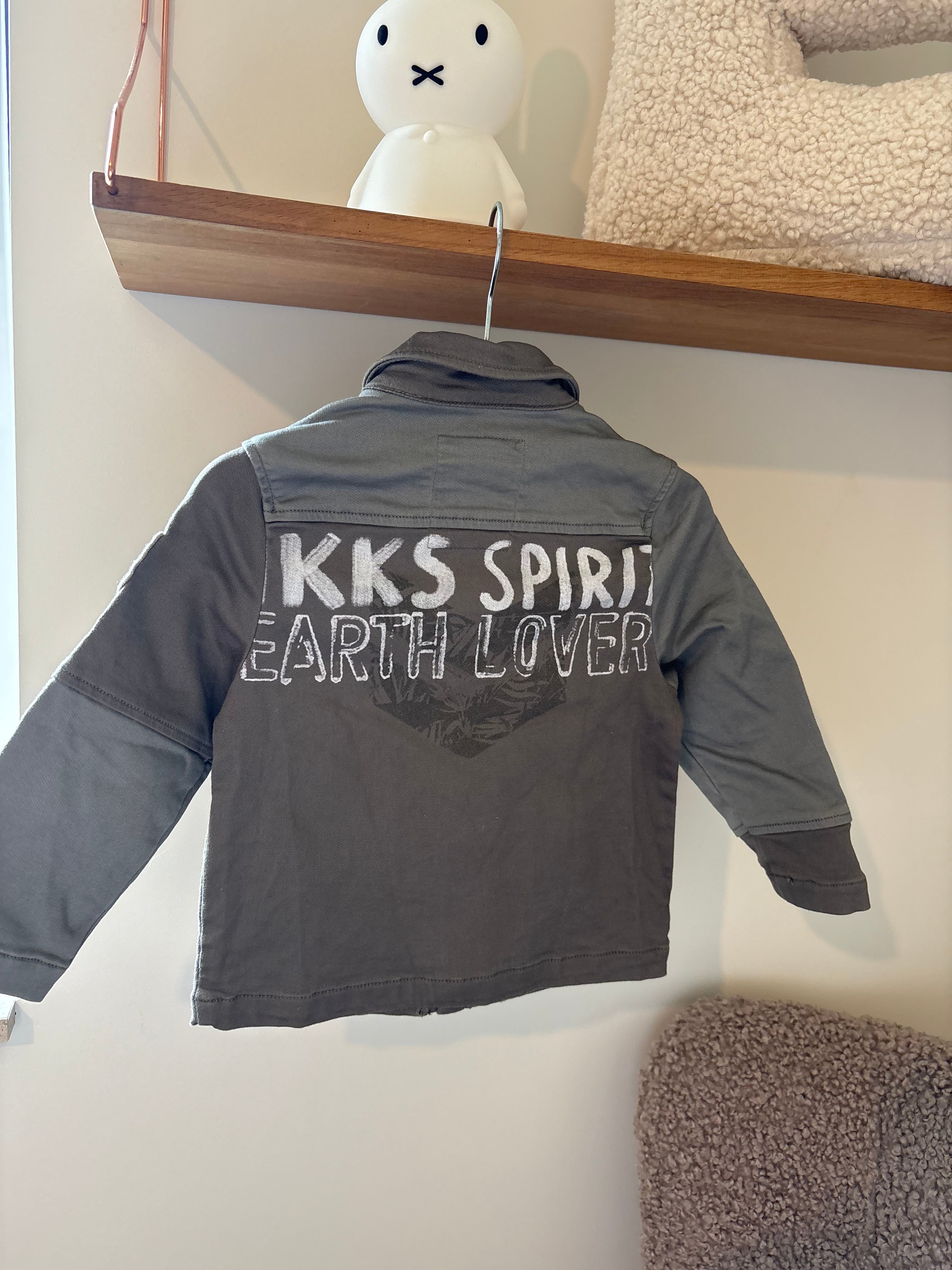 IKKS - groen jasje - 86