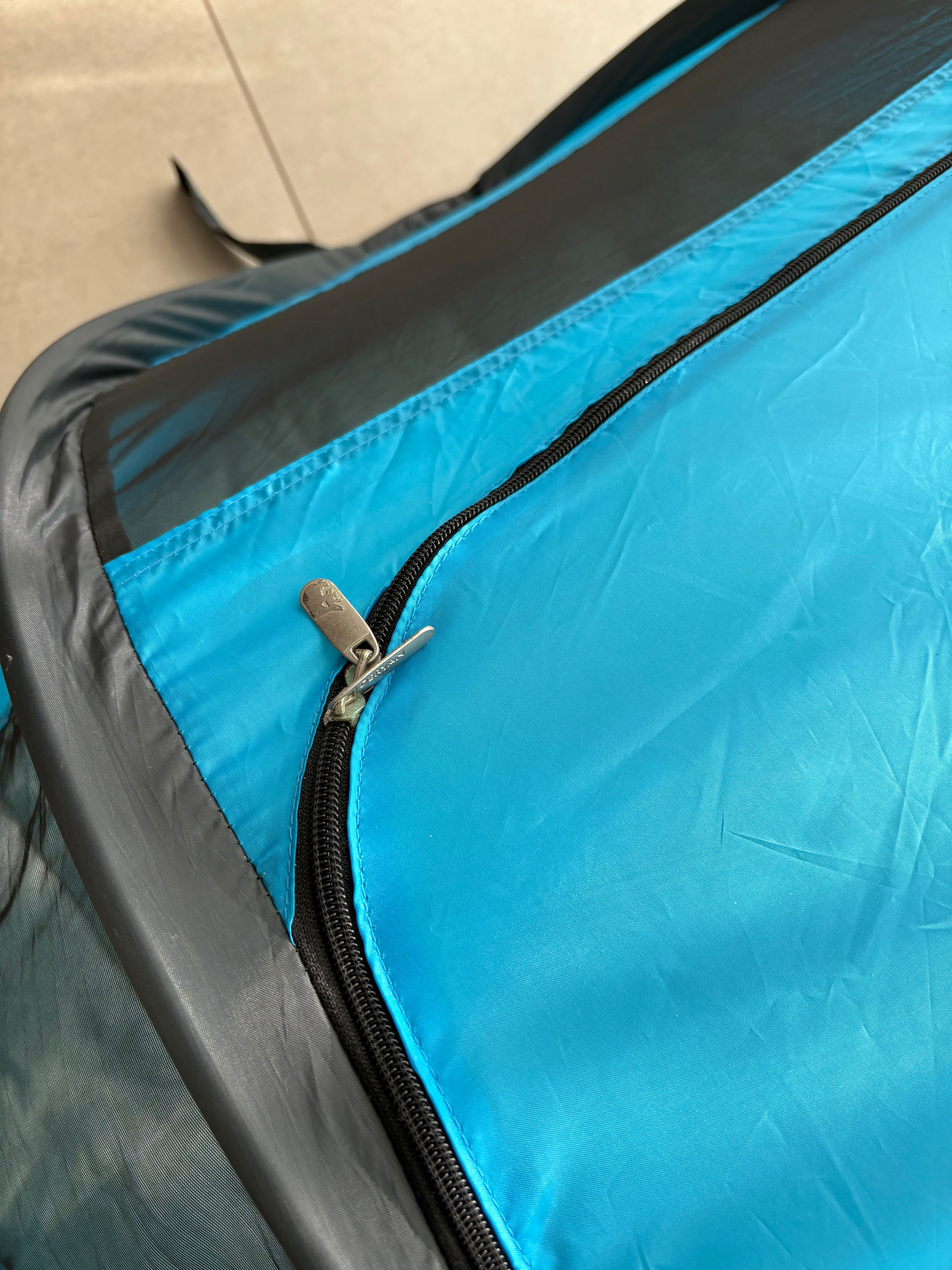 Deryan - blauwe travel cot tent