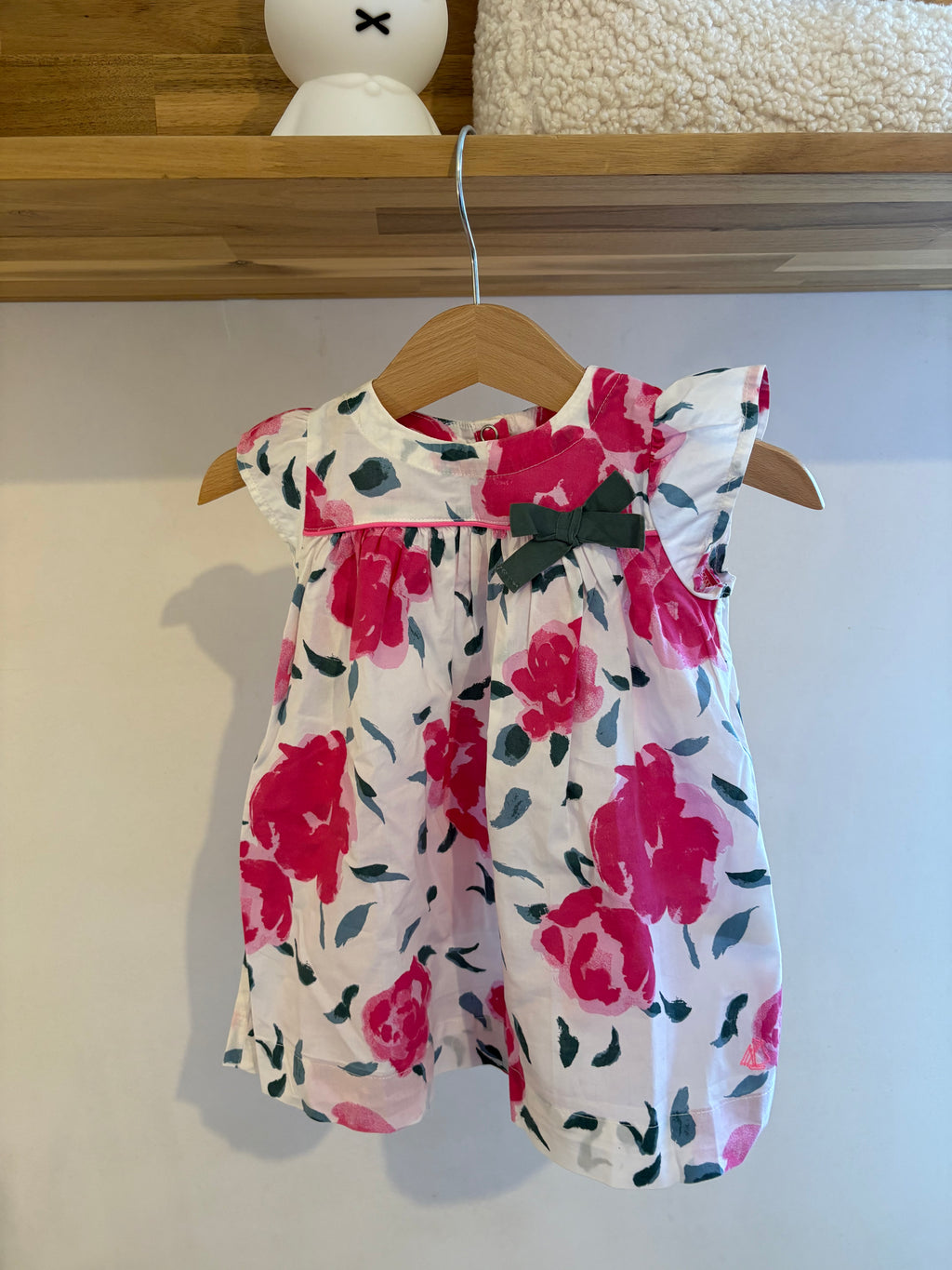 Petit Bateau - Jurkje bloemen - 68