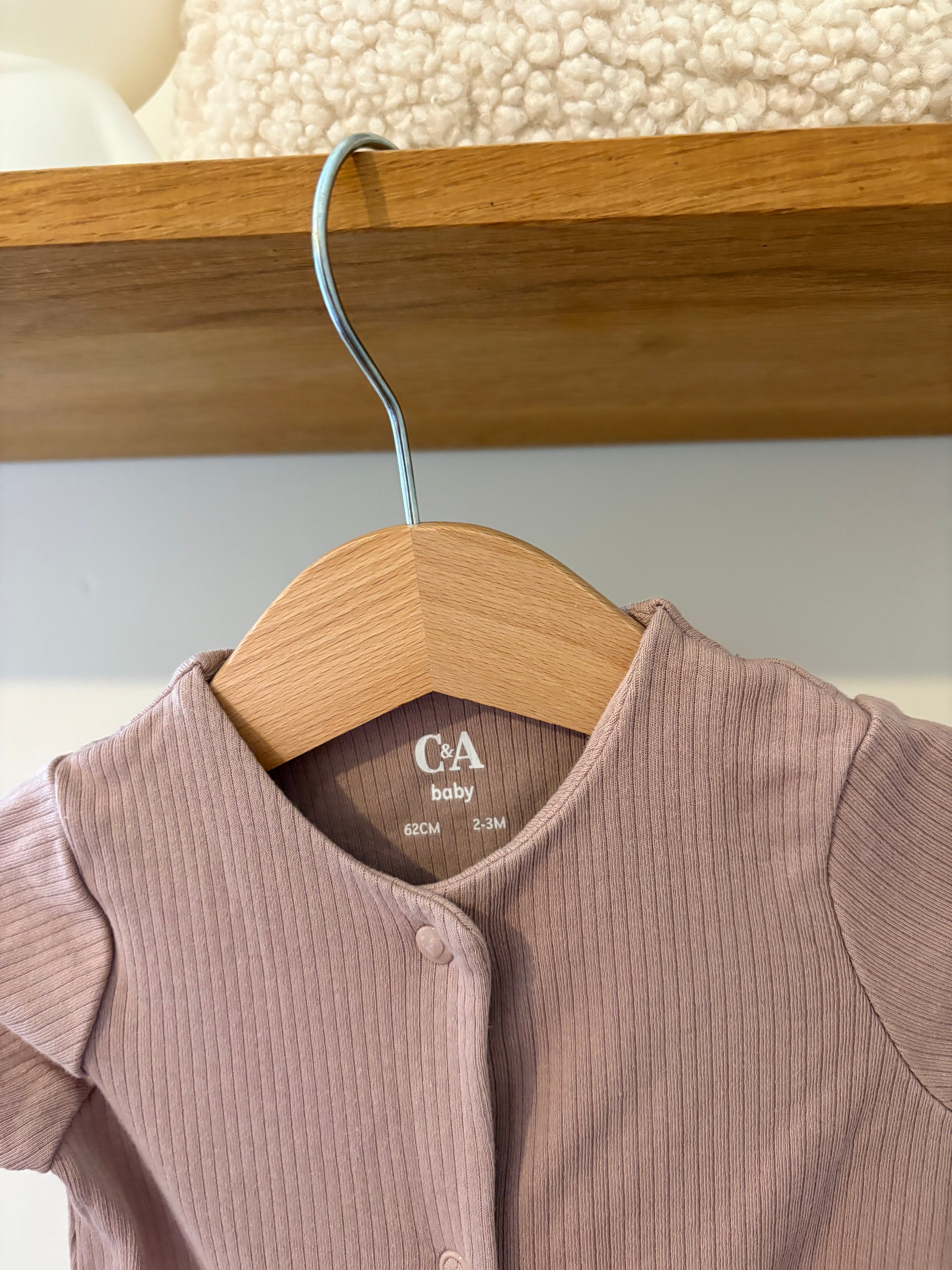 C&A - roze pyjama met diertjes - 62