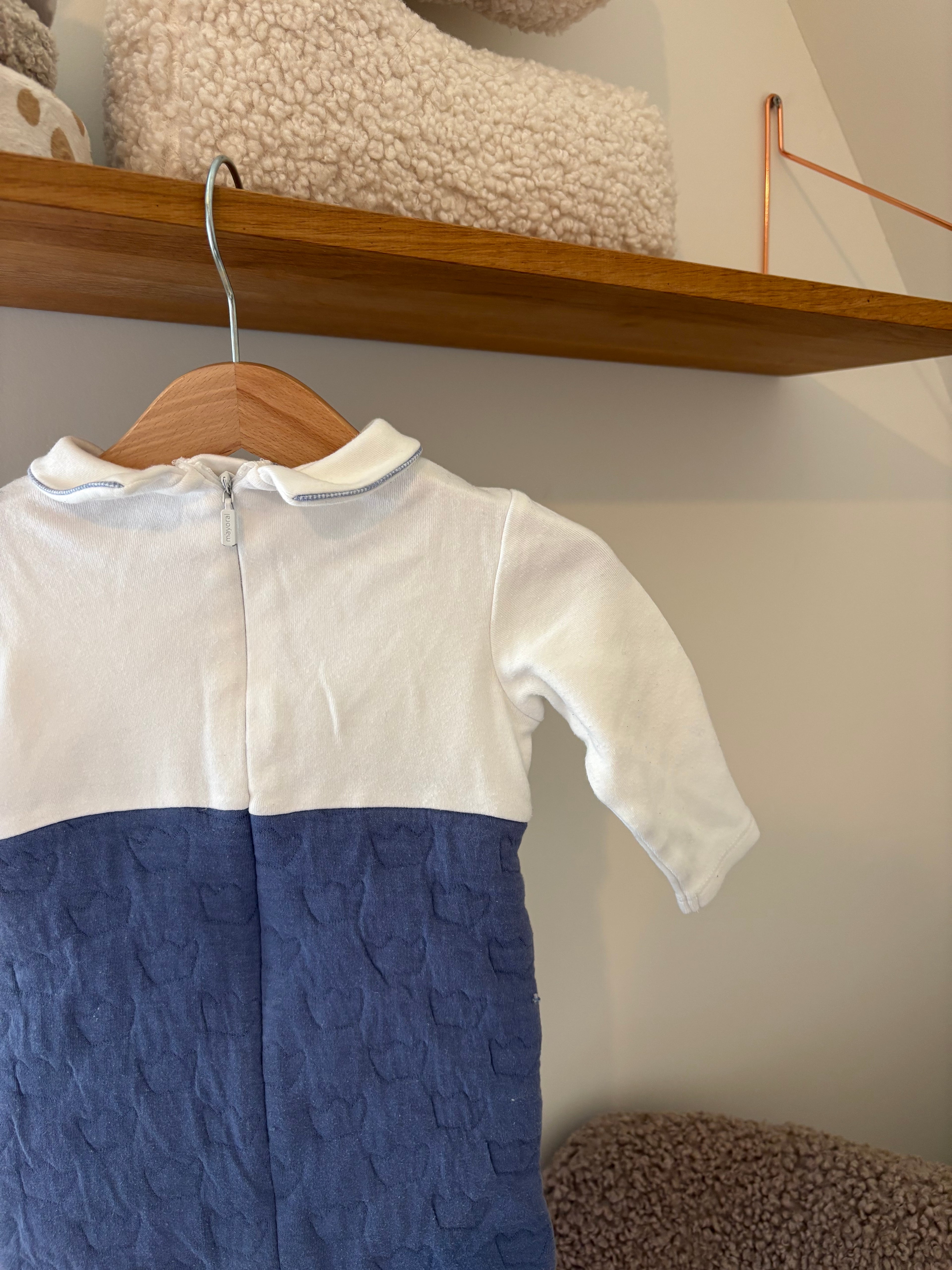 Mayoral - blauw boxpakje - 6M