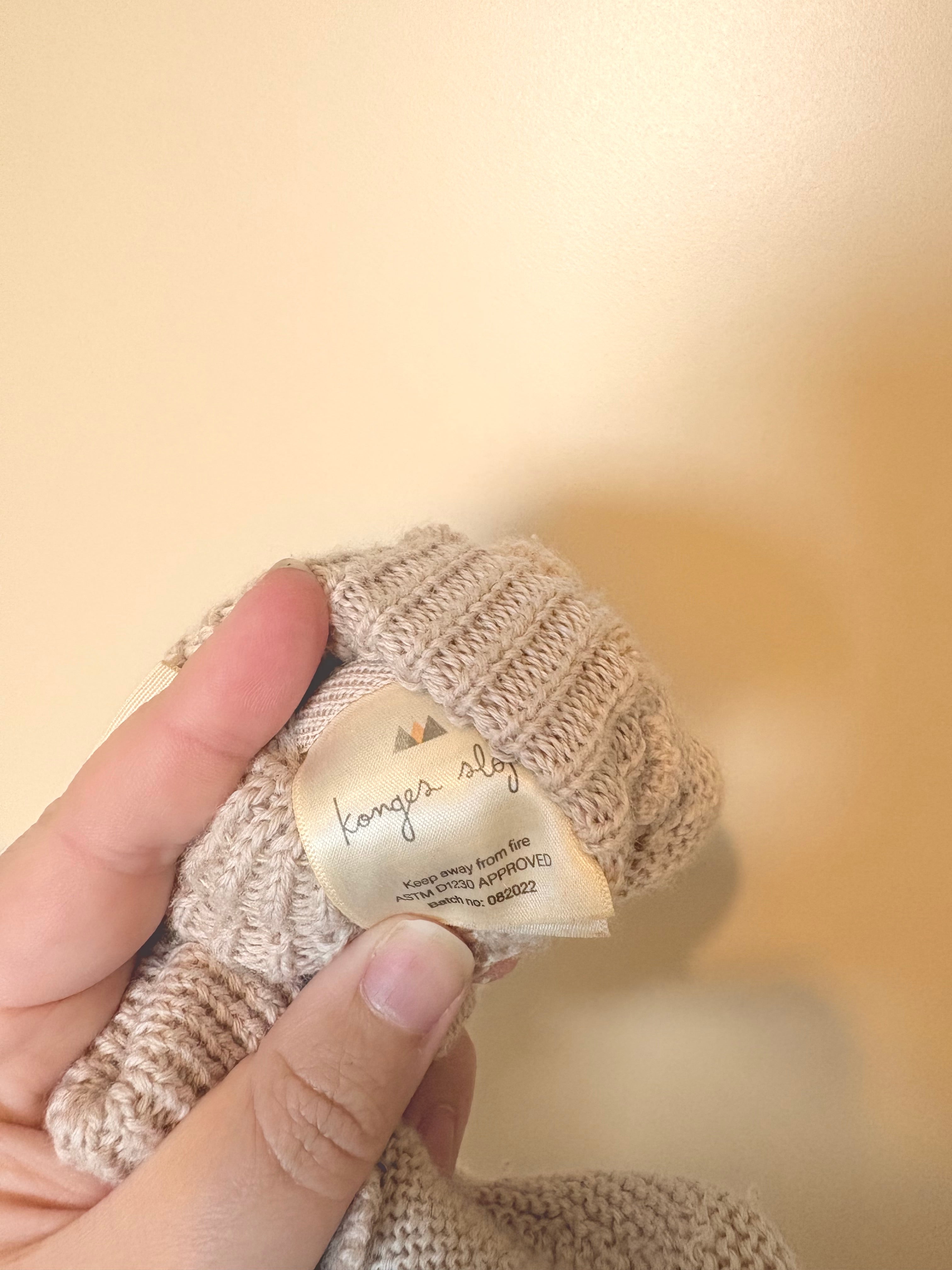 Konges Slojd - merino wool Tomana sokjes - 0/3M